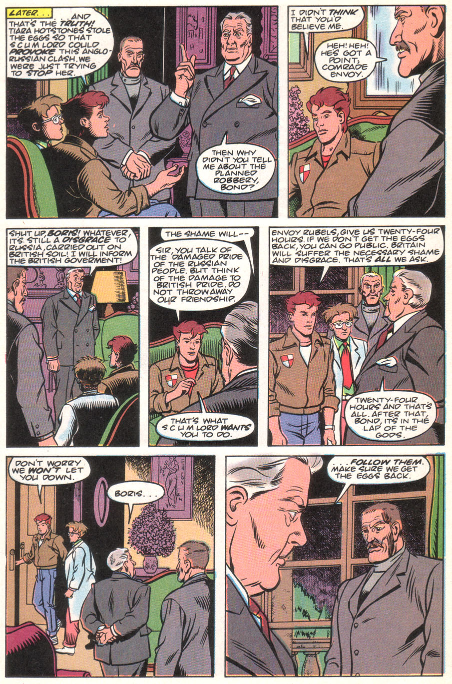 Read online James Bond Jr. comic -  Issue #7 - 16