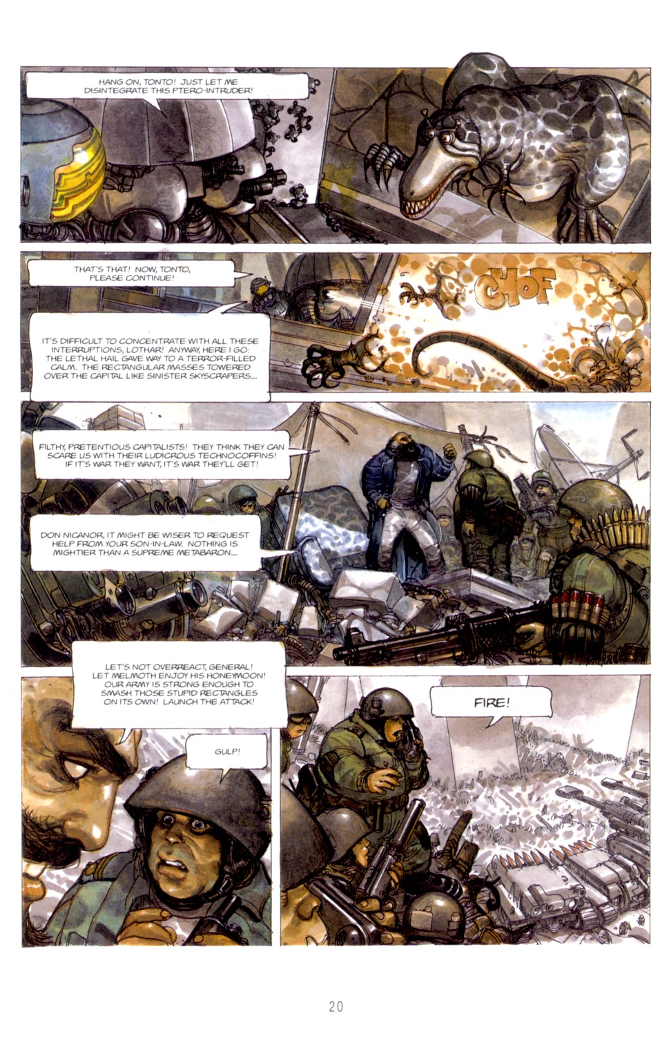 Read online The Metabarons comic -  Issue #13 - The Torment Of Dona vicenta - 20