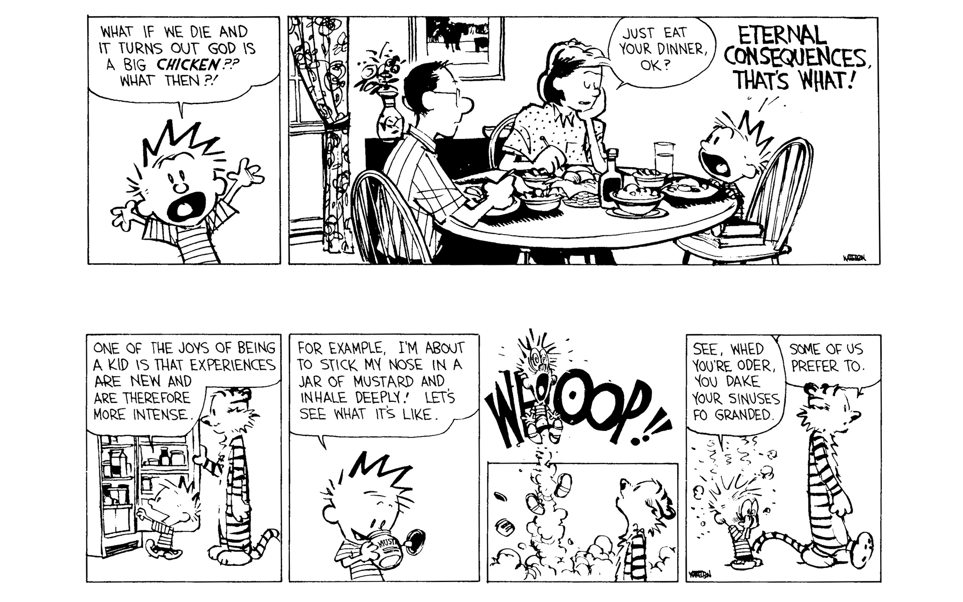 Read online Calvin and Hobbes comic -  Issue #8 - 110