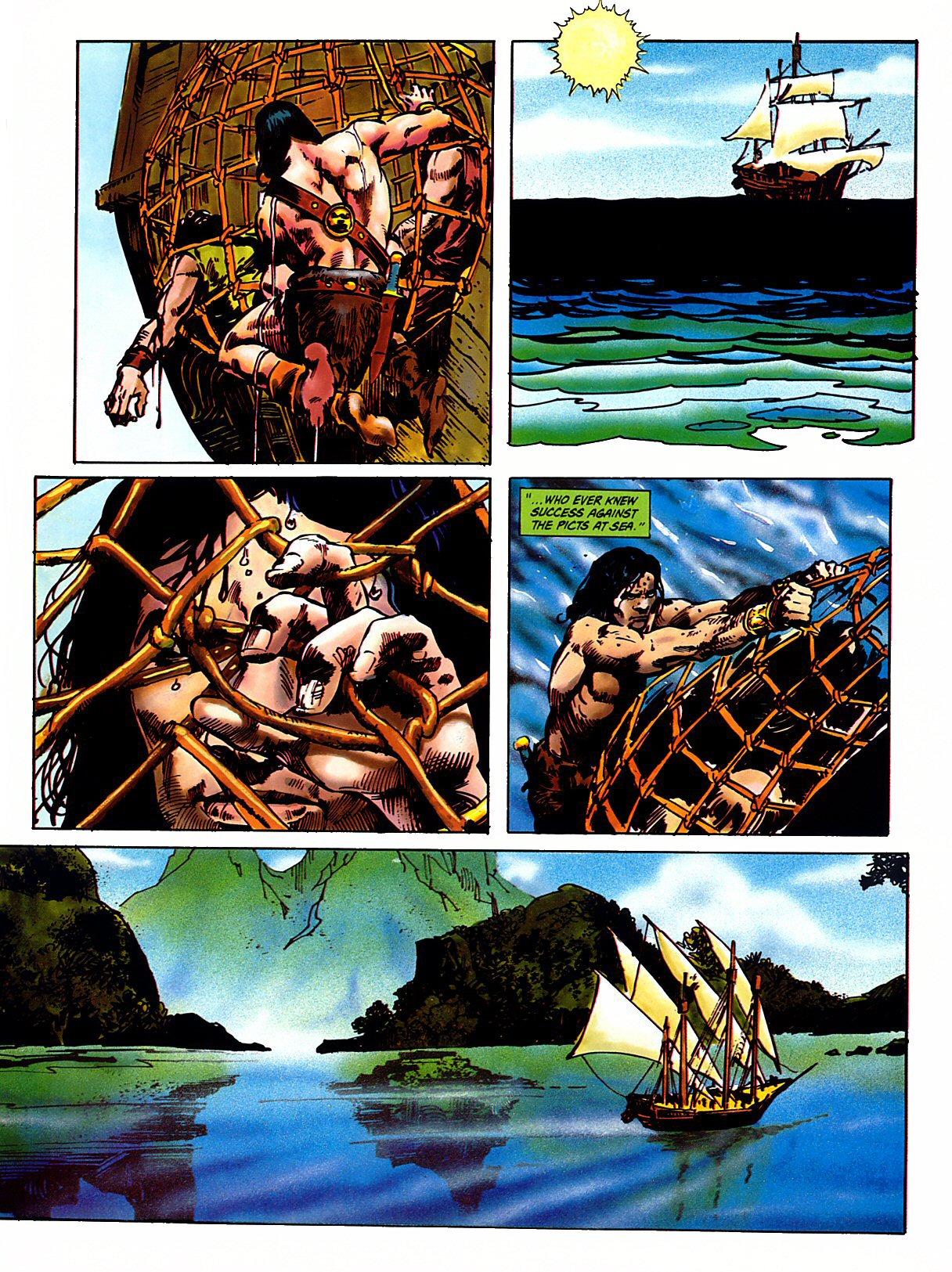 Read online Marvel Graphic Novel comic -  Issue #47 - Kull - The Vale Of Shadow - 11