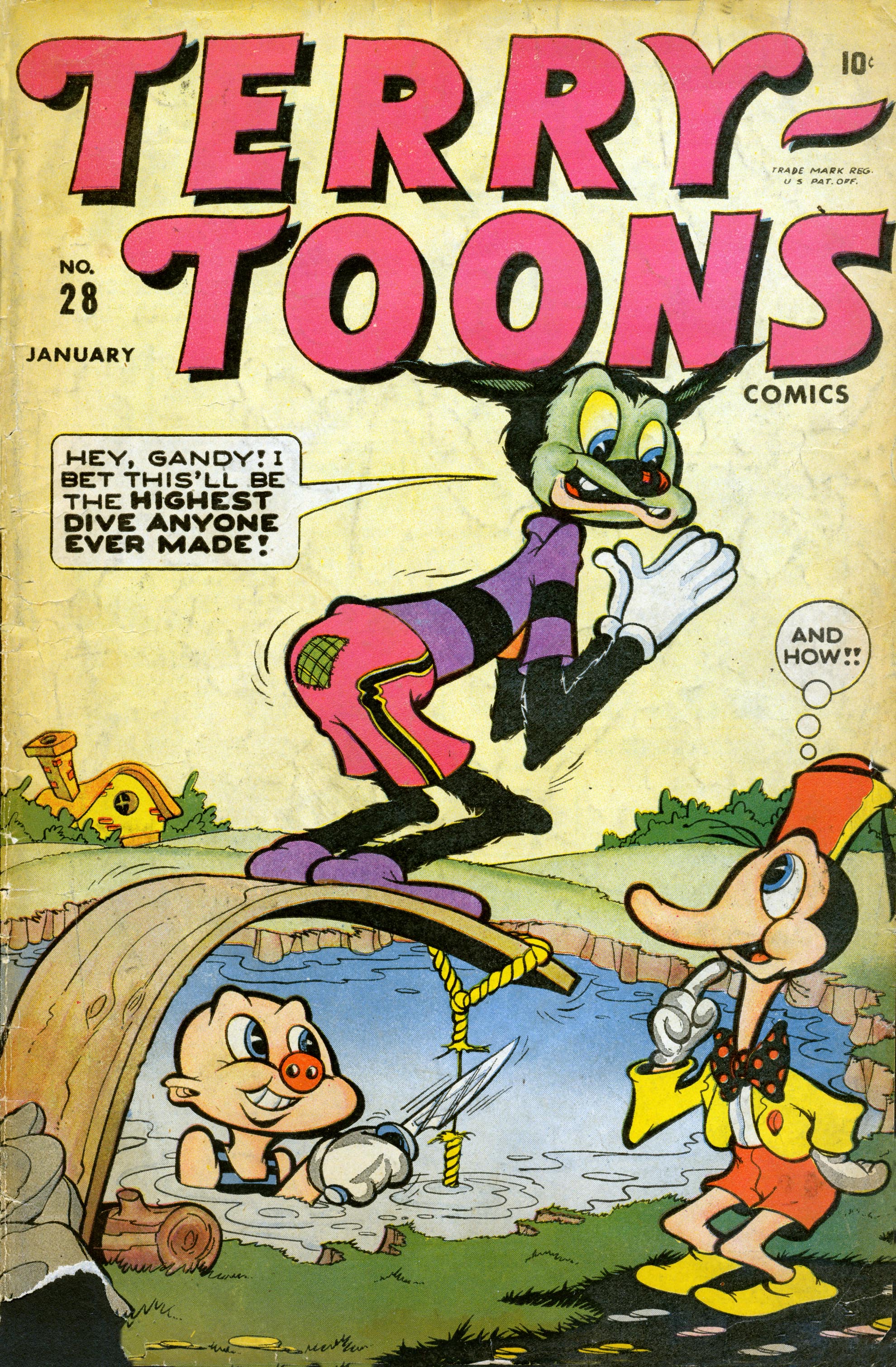 Read online Terry-Toons Comics comic -  Issue #28 - 1