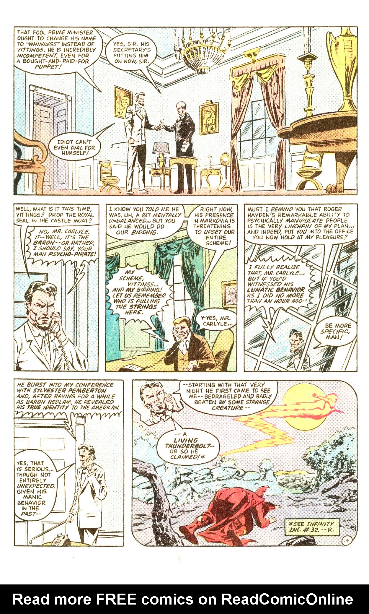 Read online Infinity Inc. (1984) comic -  Issue # _Special - 20