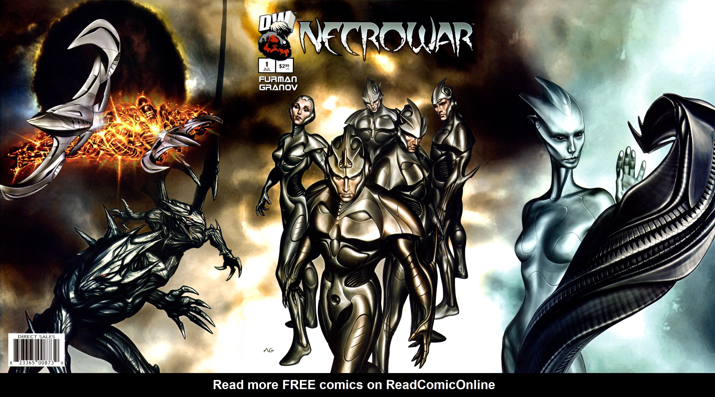 Read online Necrowar comic -  Issue #1 - 1