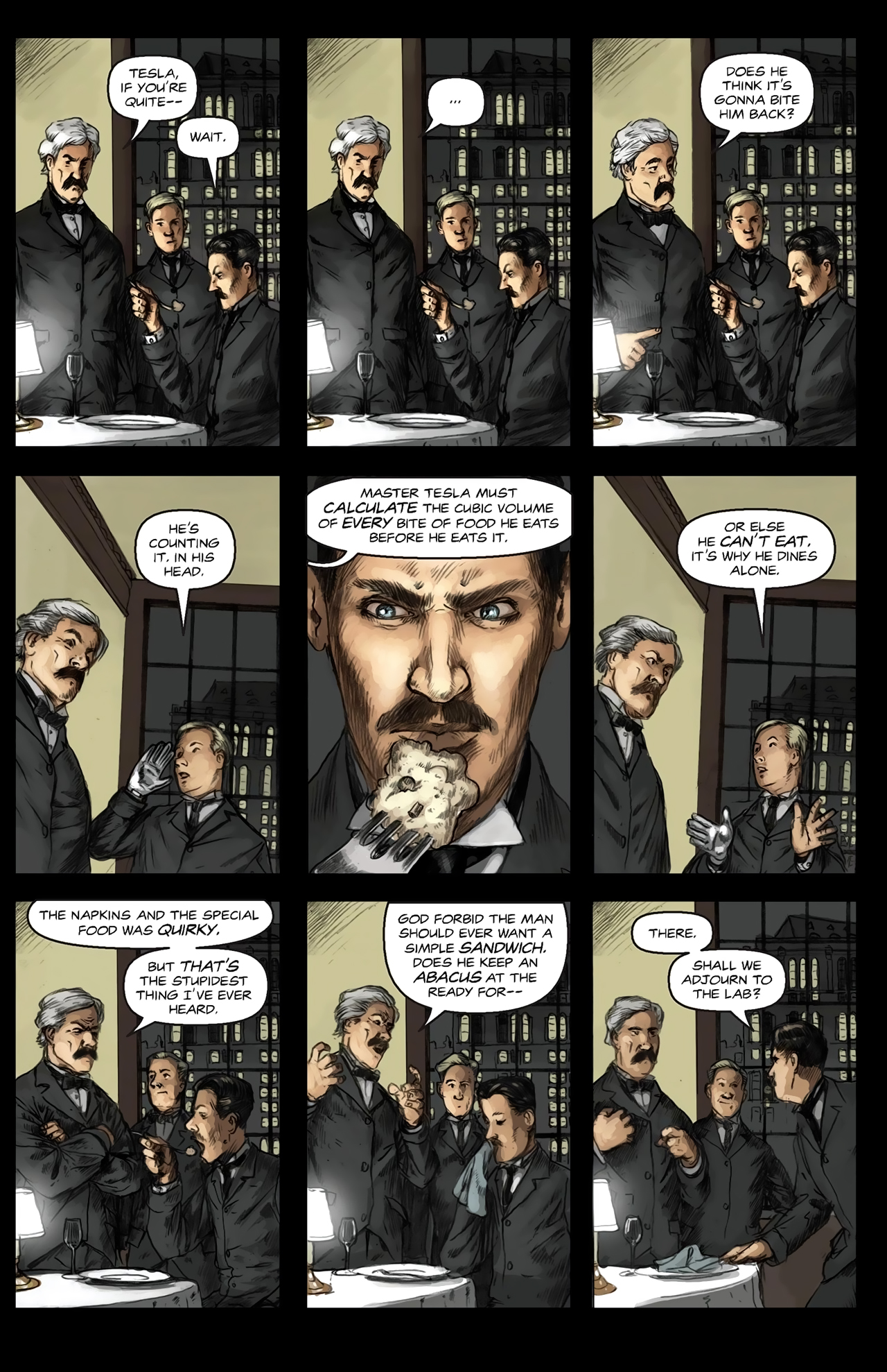 Read online The Five Fists of Science comic -  Issue # TPB - 32