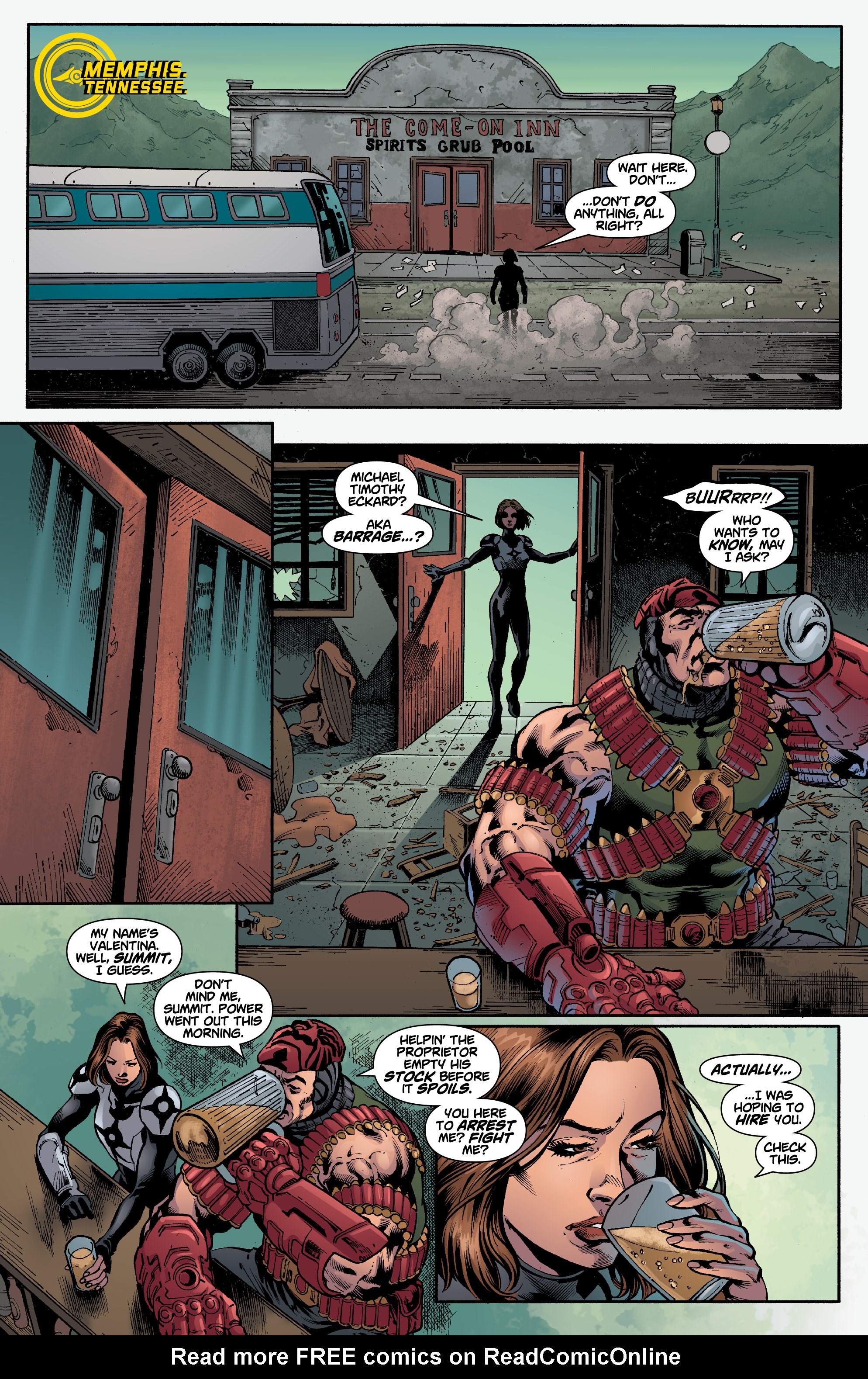 Read online Catalyst Prime: Seven Days comic -  Issue #3 - 10