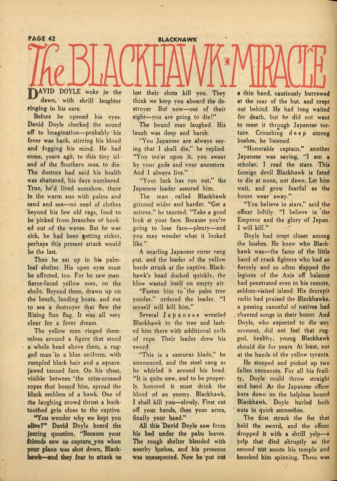Read online Blackhawk (1957) comic -  Issue #9 - 44