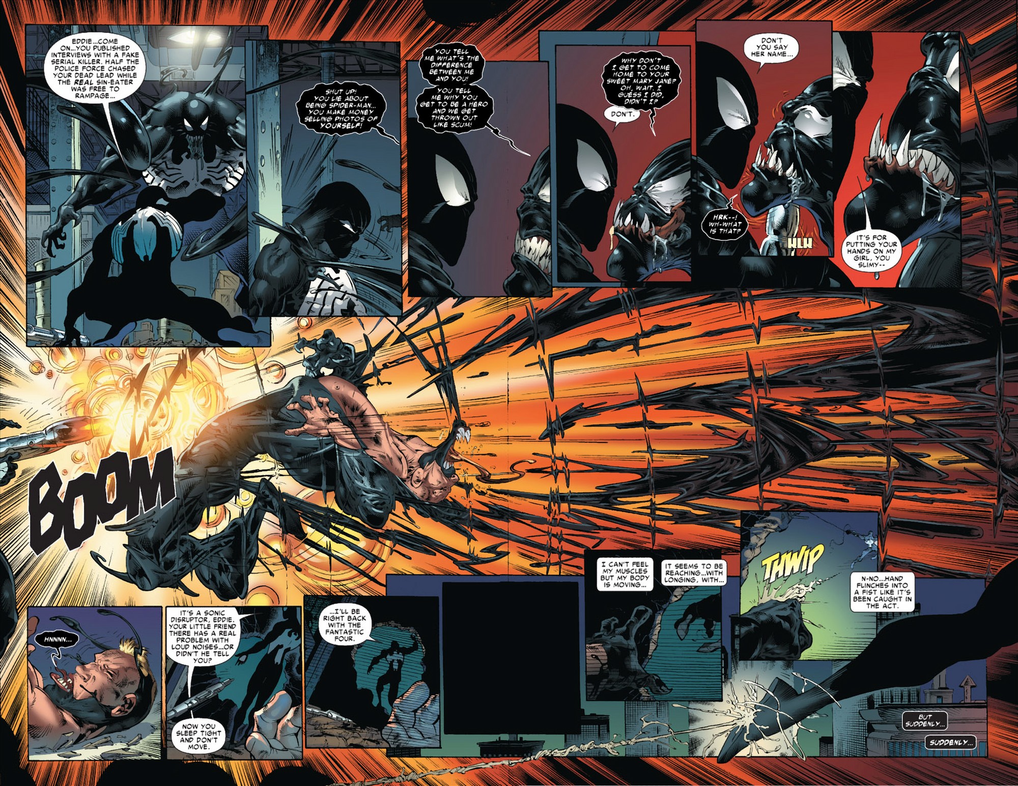 Read online Venom: Dark Origin comic -  Issue #5 - 12