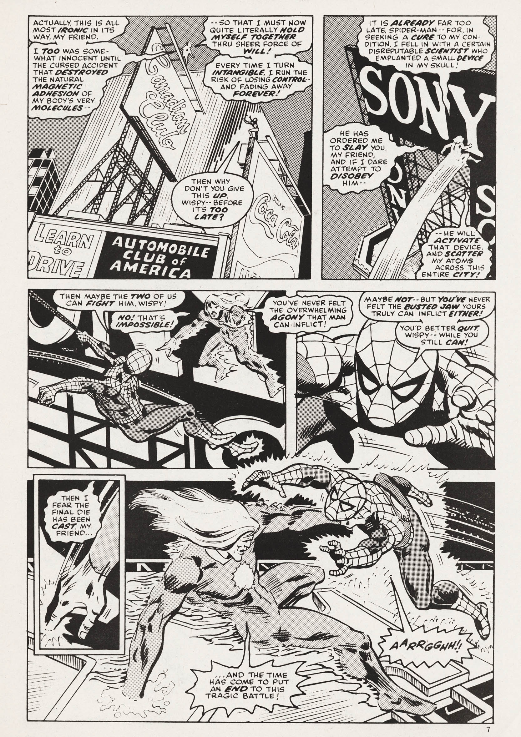 Read online Super Spider-Man and Captain Britain comic -  Issue #246 - 7