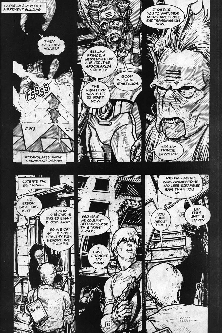 Read online Torg comic -  Issue #3 - 13