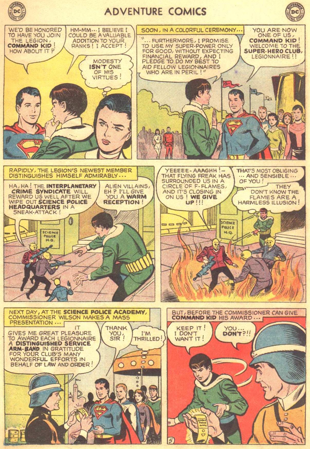 Read online Adventure Comics (1938) comic -  Issue #328 - 6