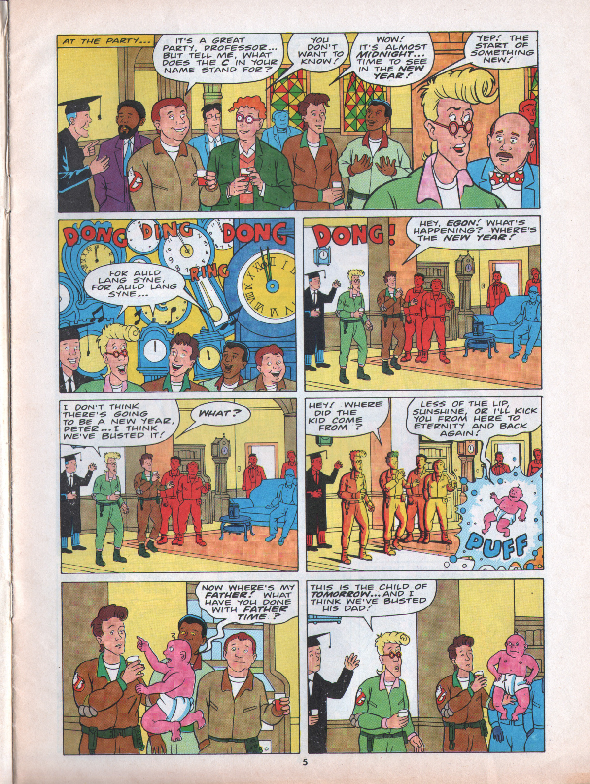 Read online The Real Ghostbusters comic -  Issue #30 - 5