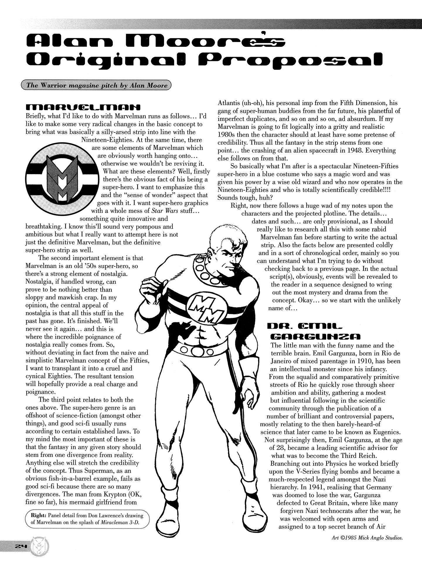 Read online Kimota!: The Miracleman Companion comic -  Issue # Full - 25