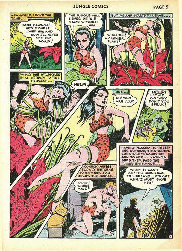 Read online Jungle Comics comic -  Issue #25 - 7
