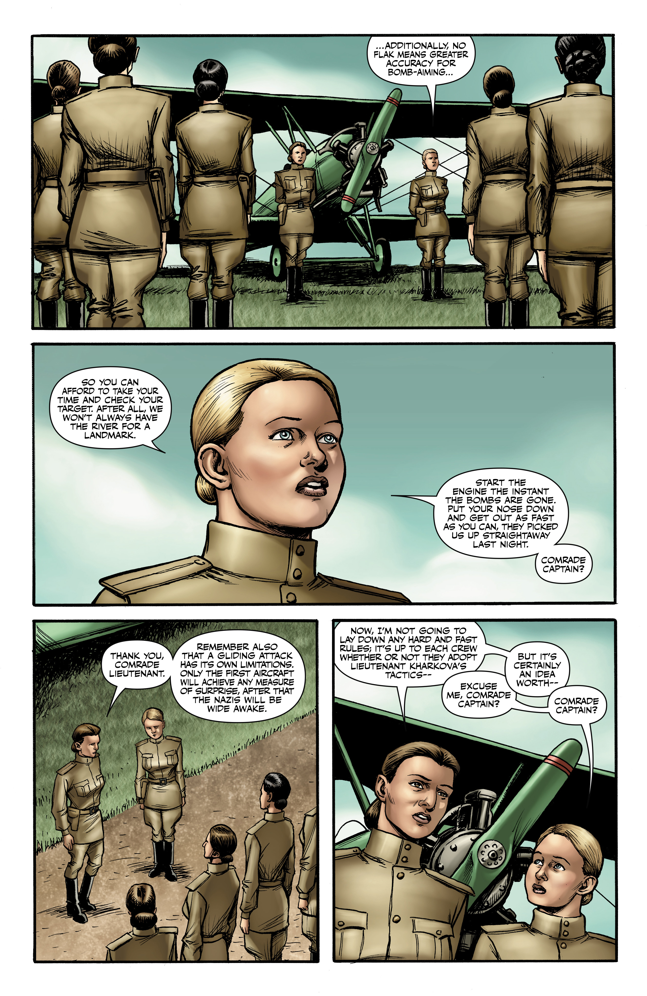 Read online Battlefields: The Night Witches comic -  Issue # TPB - 31