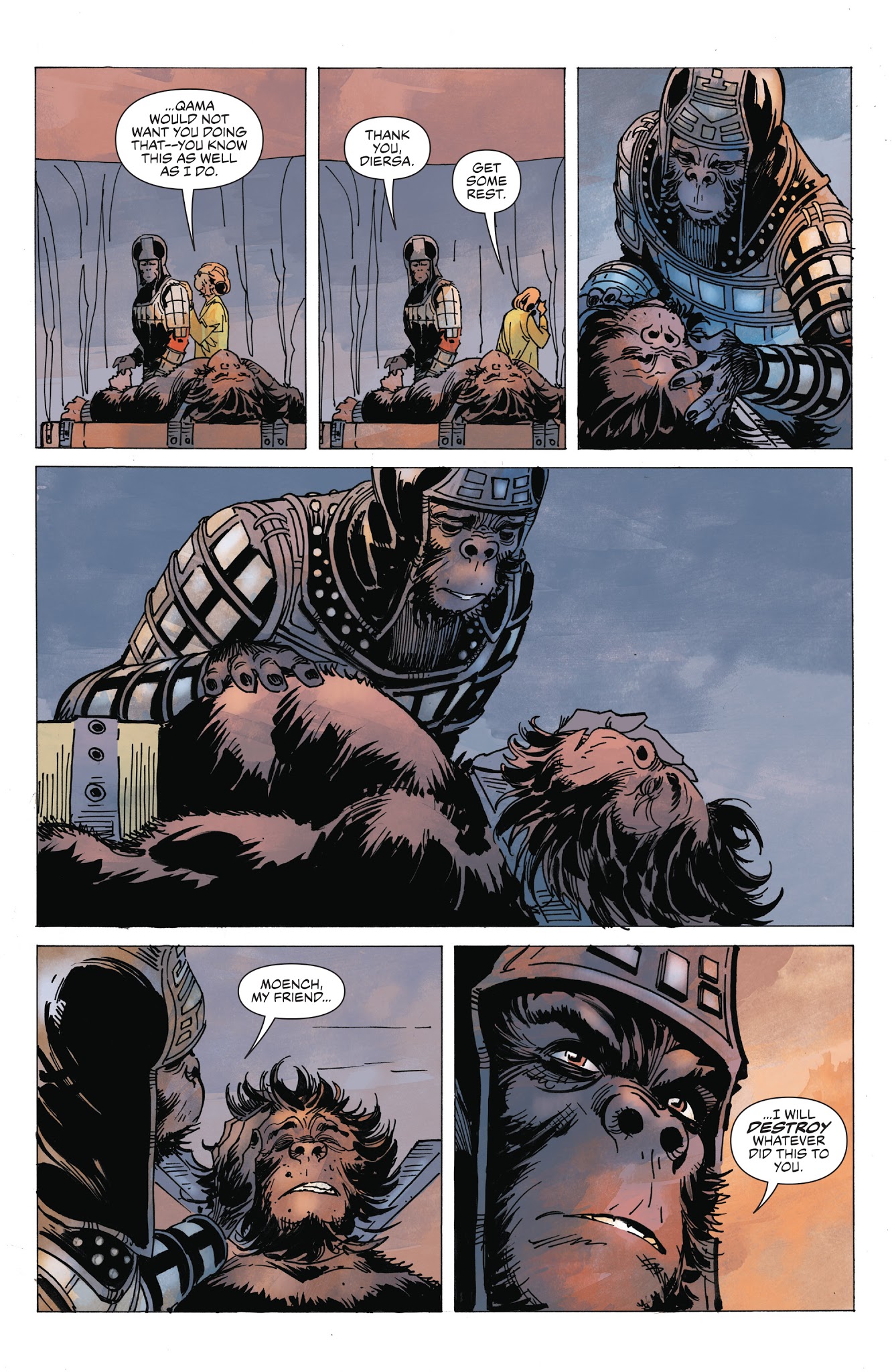 Read online Planet of the Apes: Ursus comic -  Issue #5 - 9