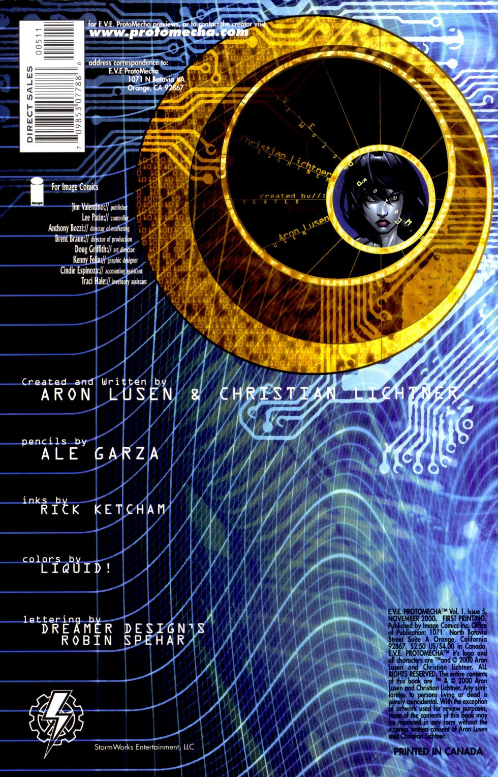 Read online E.V.E. ProtoMecha comic -  Issue #5 - 2