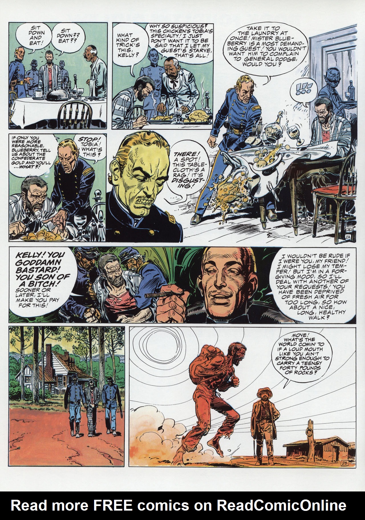 Read online Epic Graphic Novel: Blueberry comic -  Issue #2 - 72