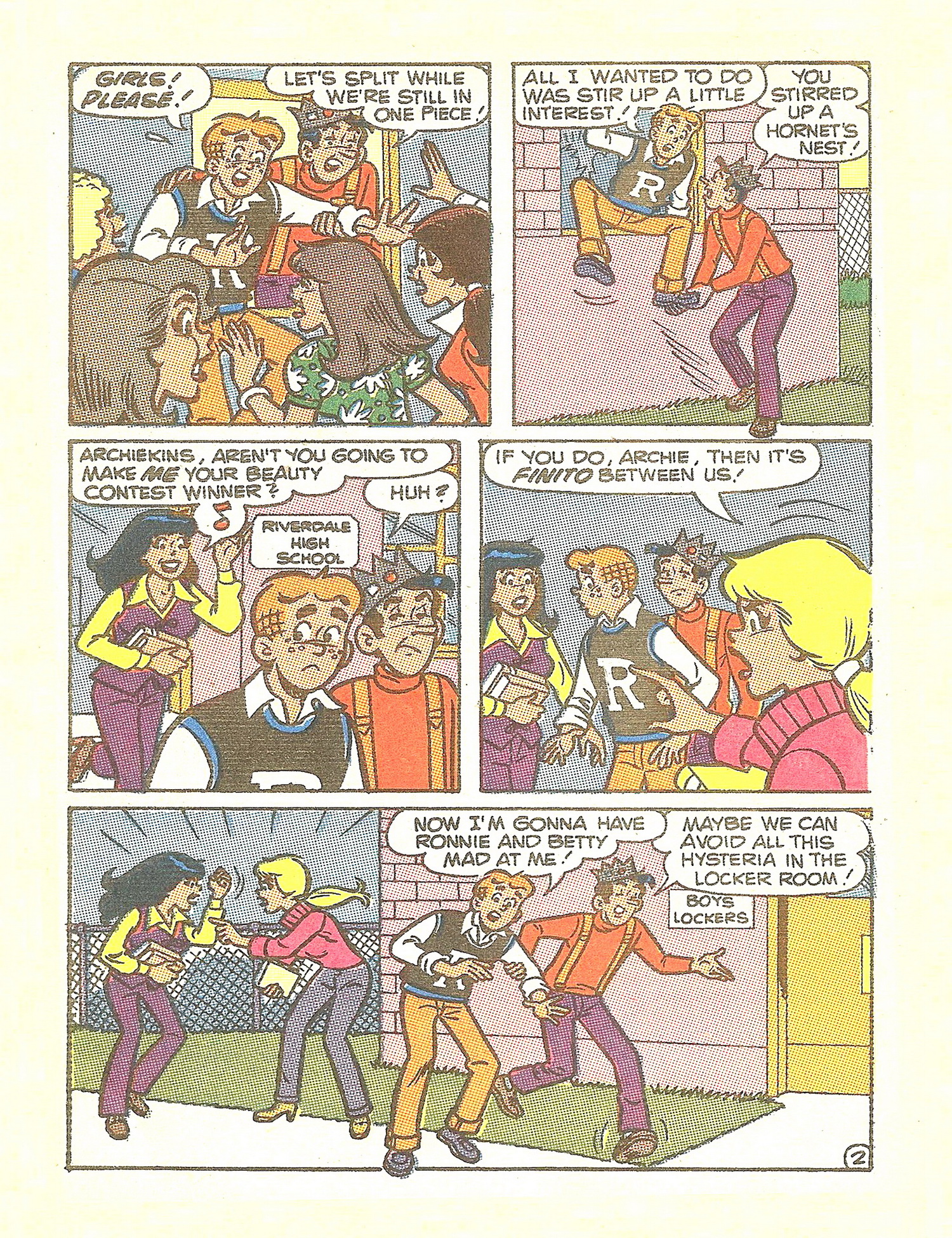 Read online Jughead Jones Comics Digest comic -  Issue #61 - 126