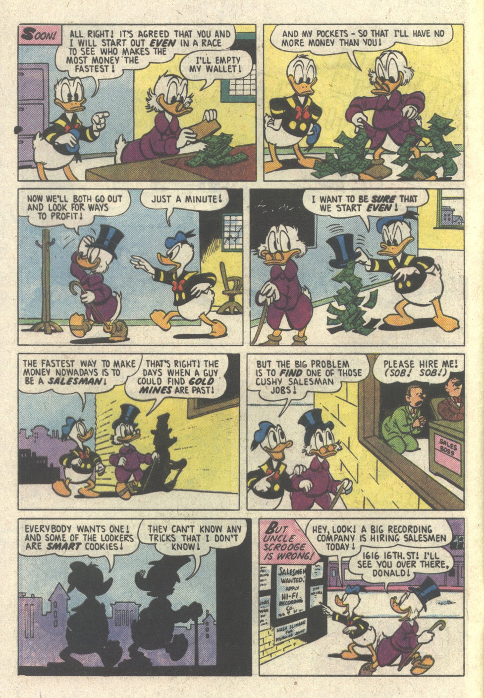 Read online Uncle Scrooge (1953) comic -  Issue #213 - 4