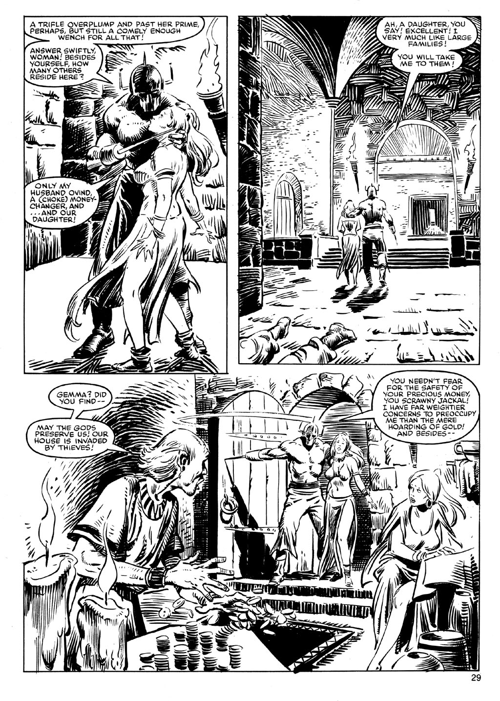 Read online The Savage Sword Of Conan comic -  Issue #92 - 28