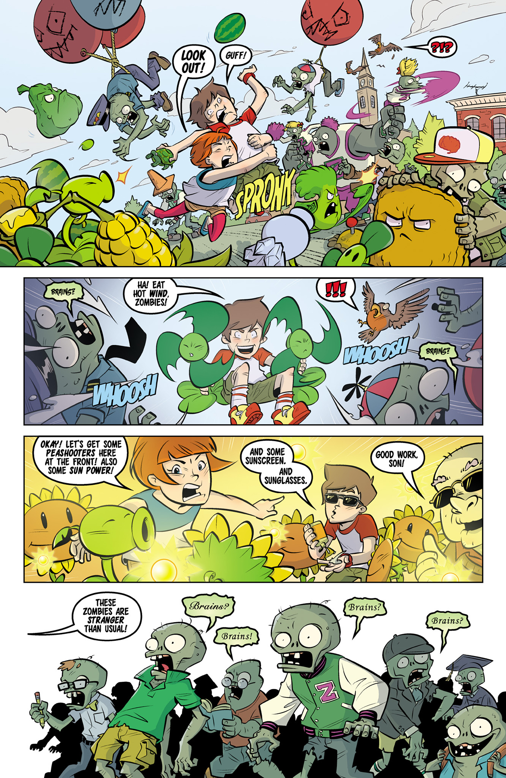 Read online Plants vs. Zombies: Bully For You comic -  Issue #2 - 3