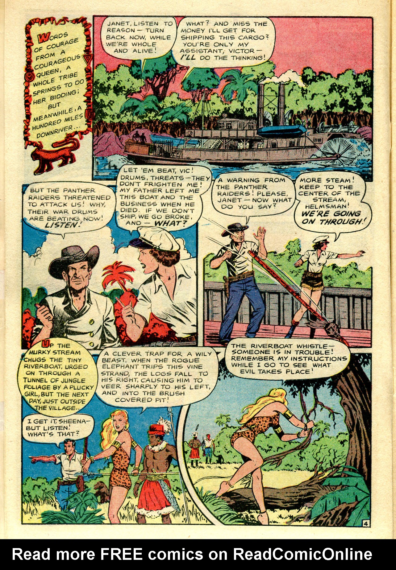 Read online Jumbo Comics comic -  Issue #139 - 6