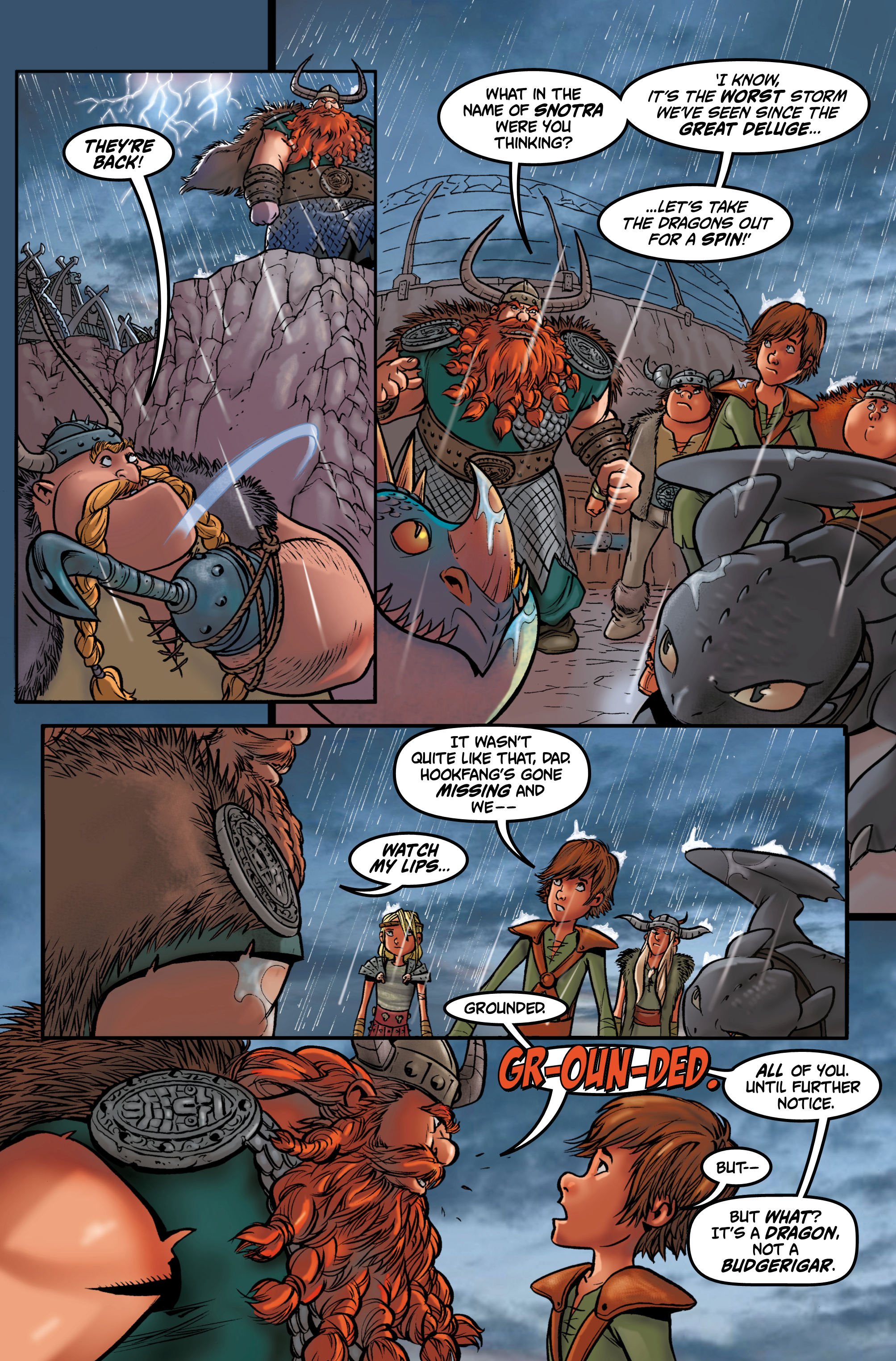 Read online Dragons Riders of Berk: Tales from Berk comic -  Issue # TPB - 23