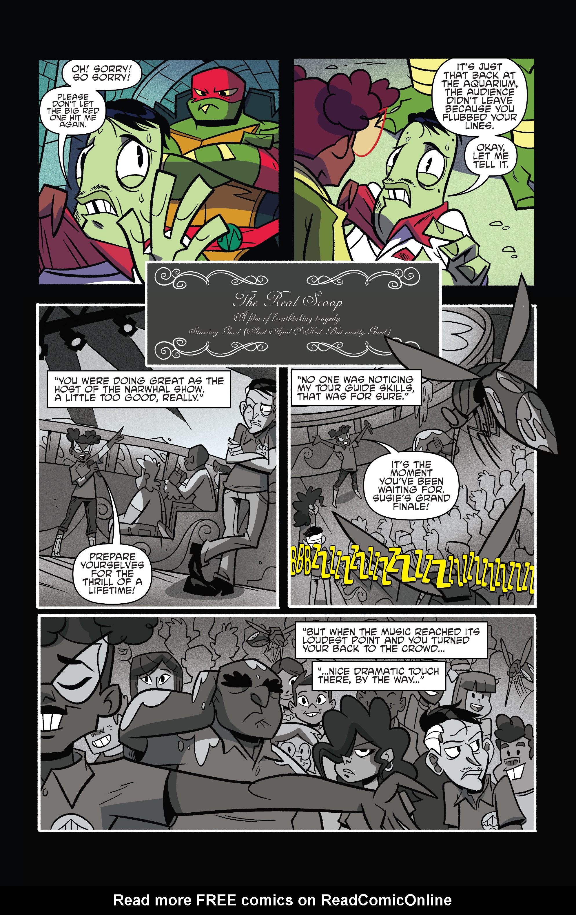 Read online Rise of the Teenage Mutant Ninja Turtles: Sound Off! comic -  Issue #3 - 20