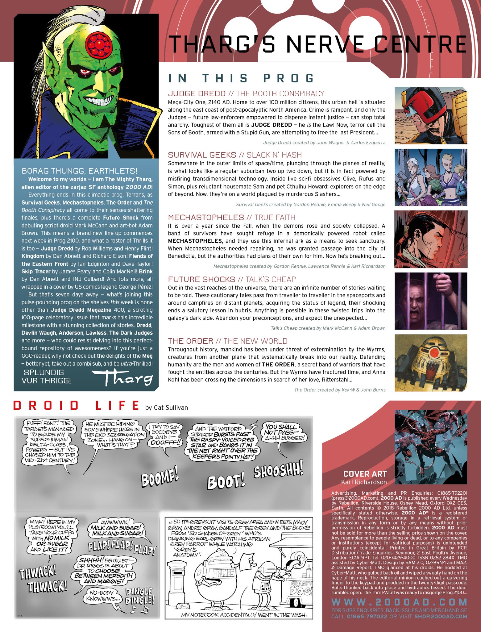 Read online 2000 AD comic -  Issue #2099 - 2