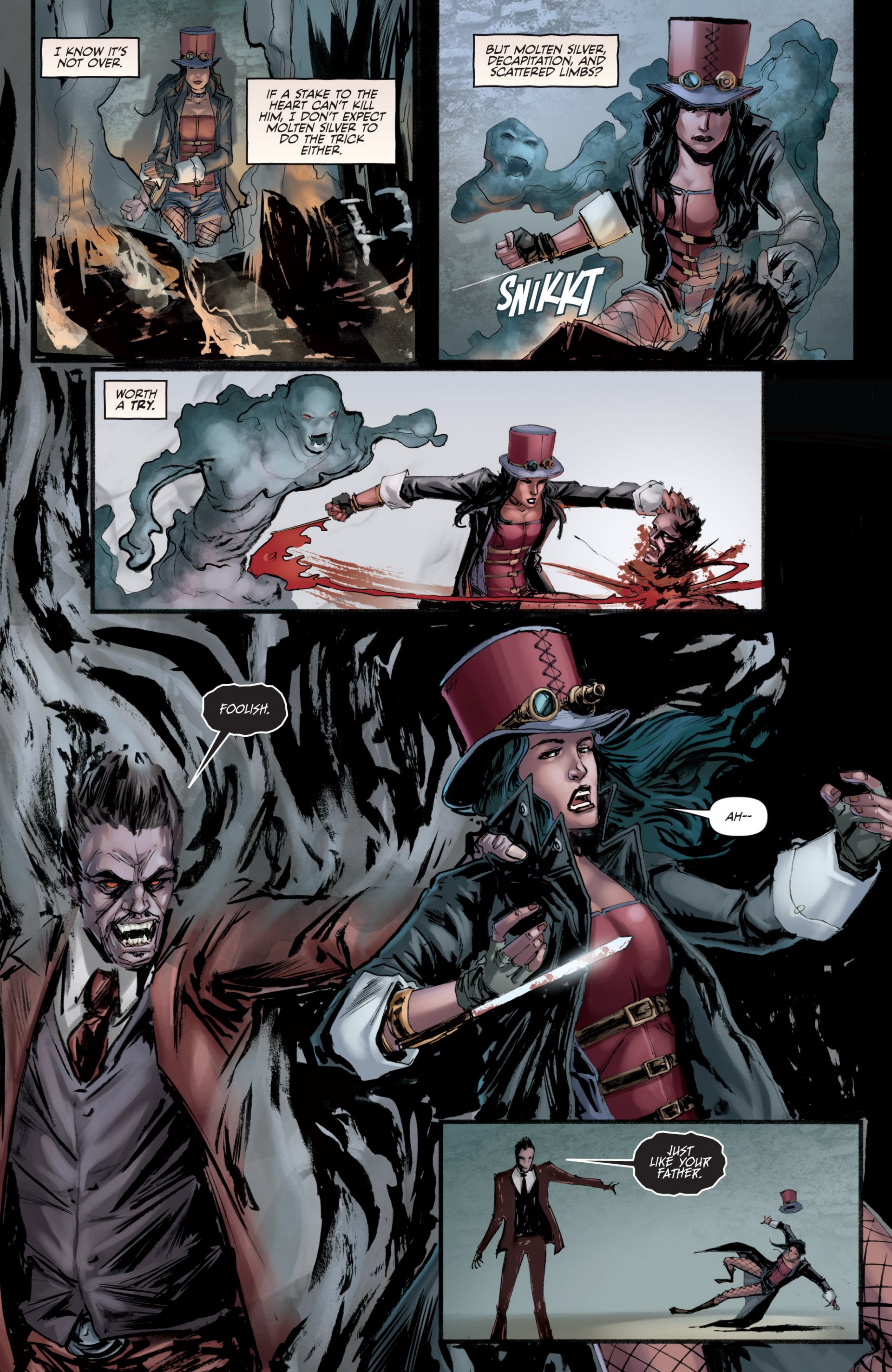 Read online Grimm Fairy Tales presents Helsing comic -  Issue #4 - 9