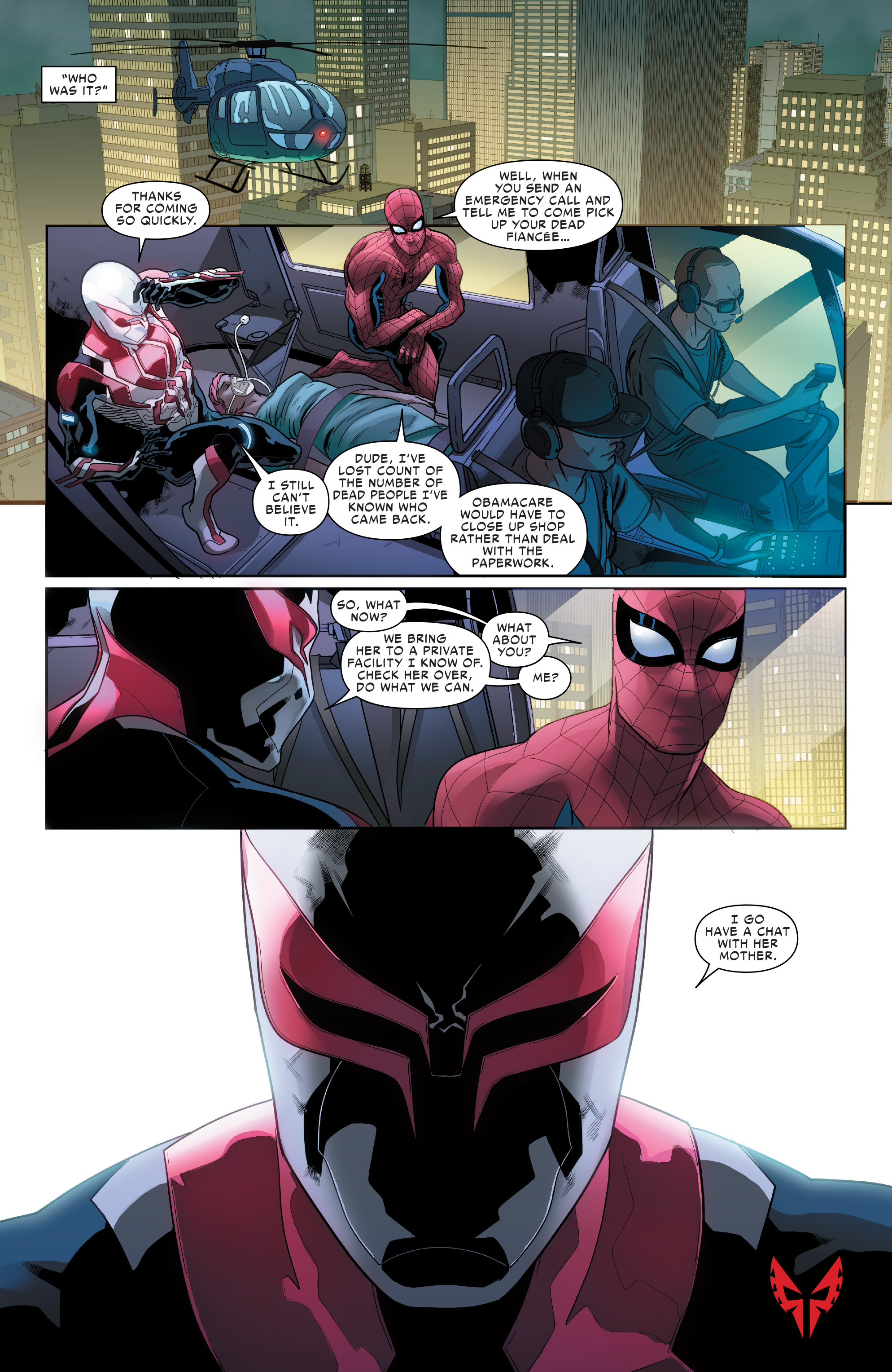 Read online Spider-Man 2099 (2015) comic -  Issue #8 - 22
