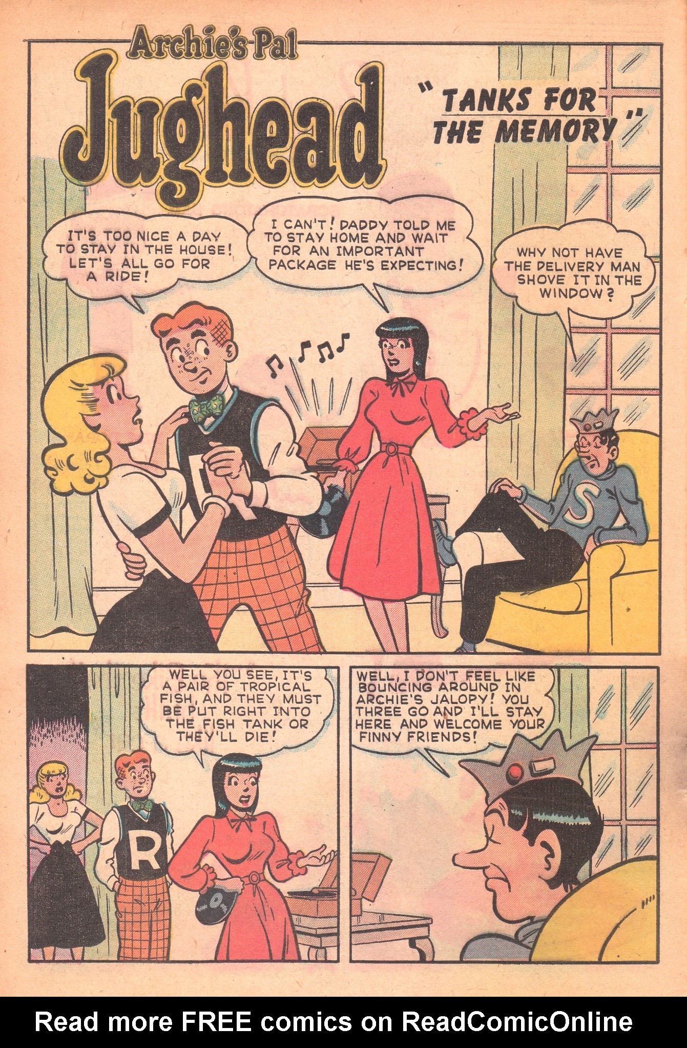Read online Archie's Pal Jughead comic -  Issue #15 - 10