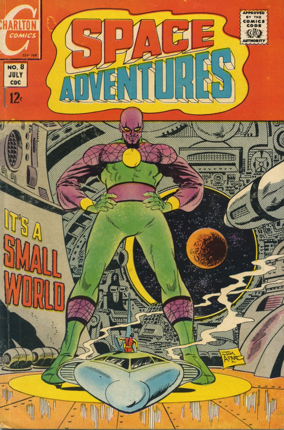 Read online Space Adventures (1968) comic -  Issue #8 - 1