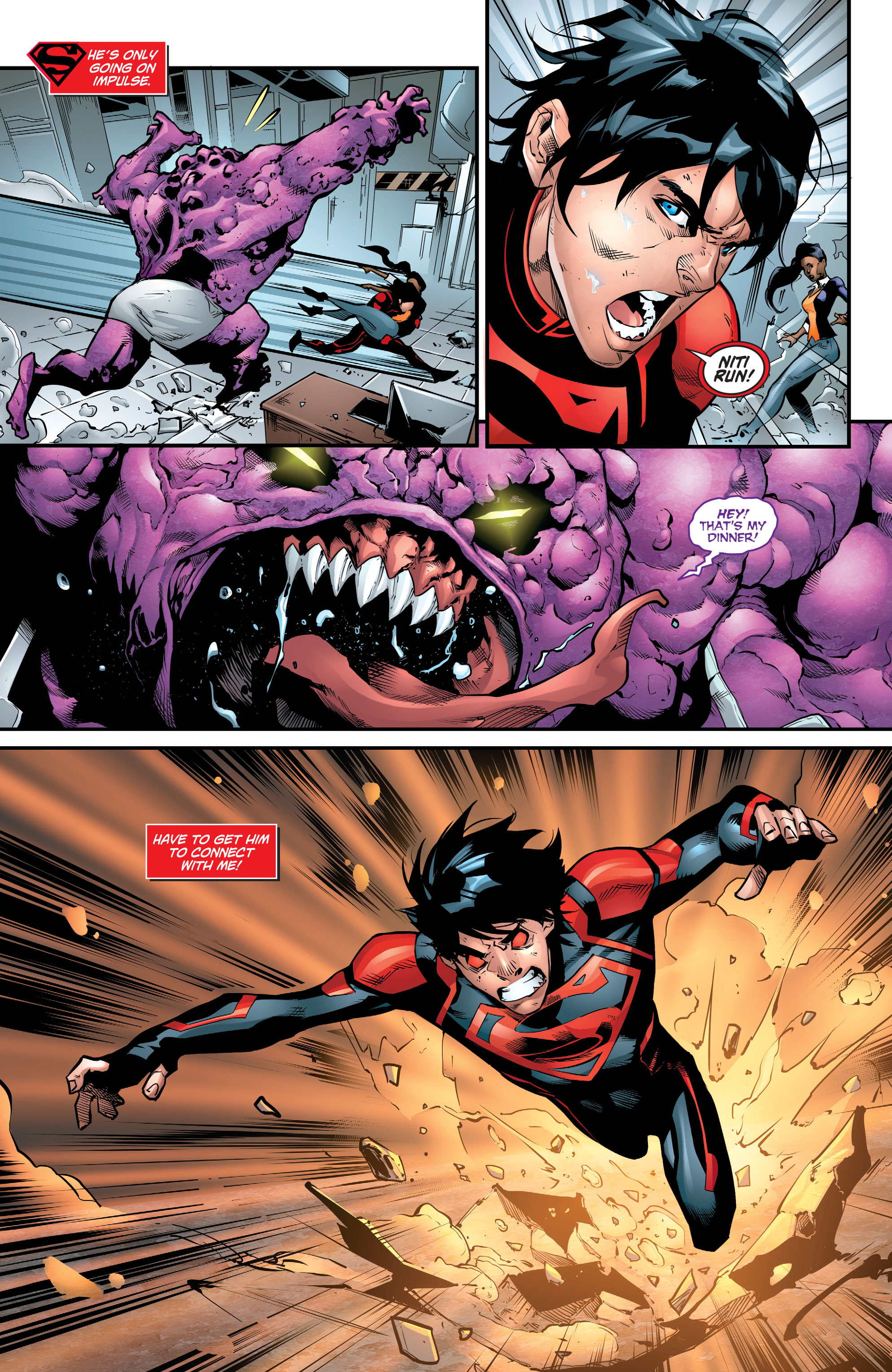 Read online Superboy (2012) comic -  Issue #31 - 16