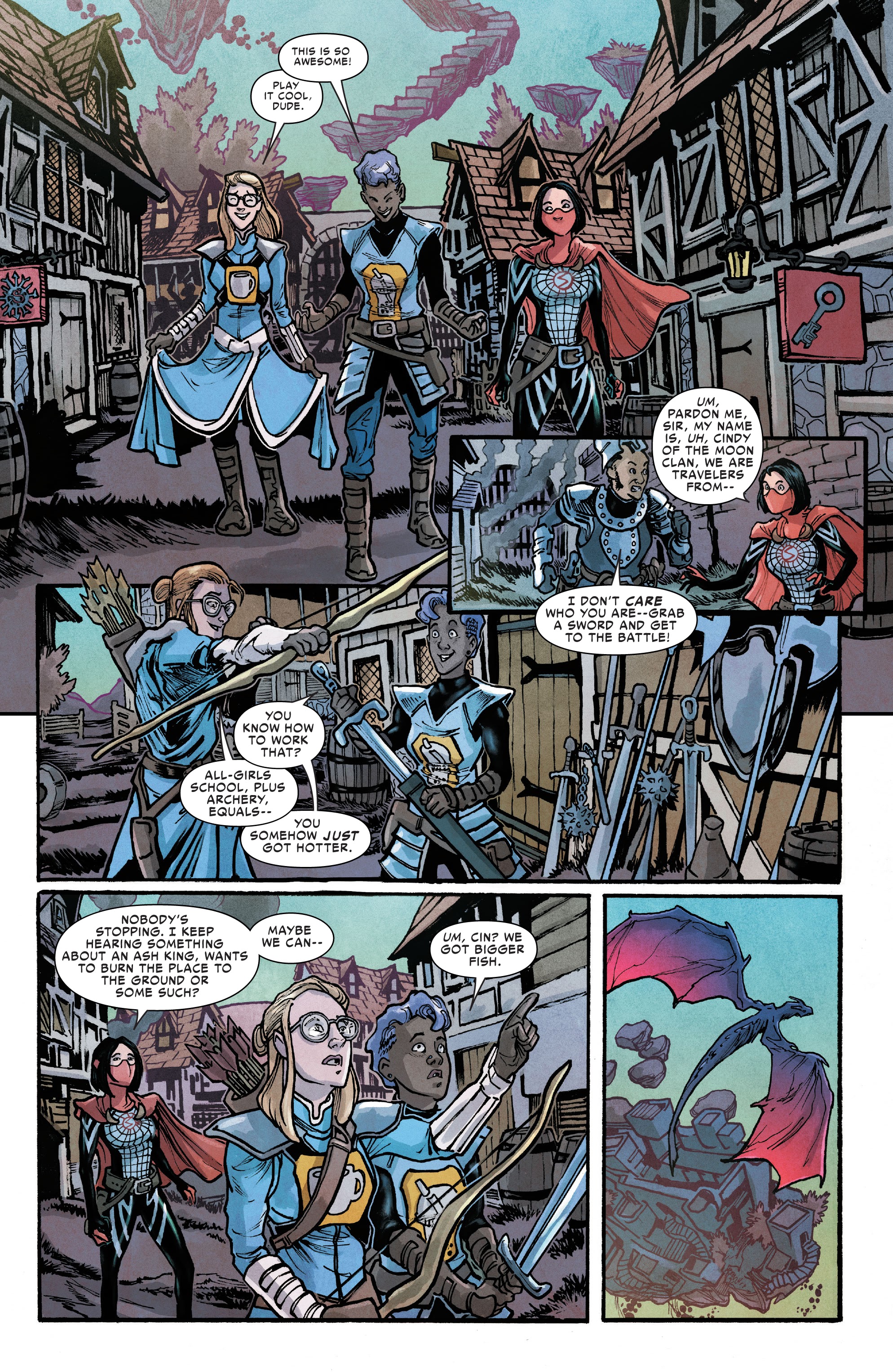 Read online Silk: Out of the Spider-Verse comic -  Issue # TPB 3 (Part 1) - 77