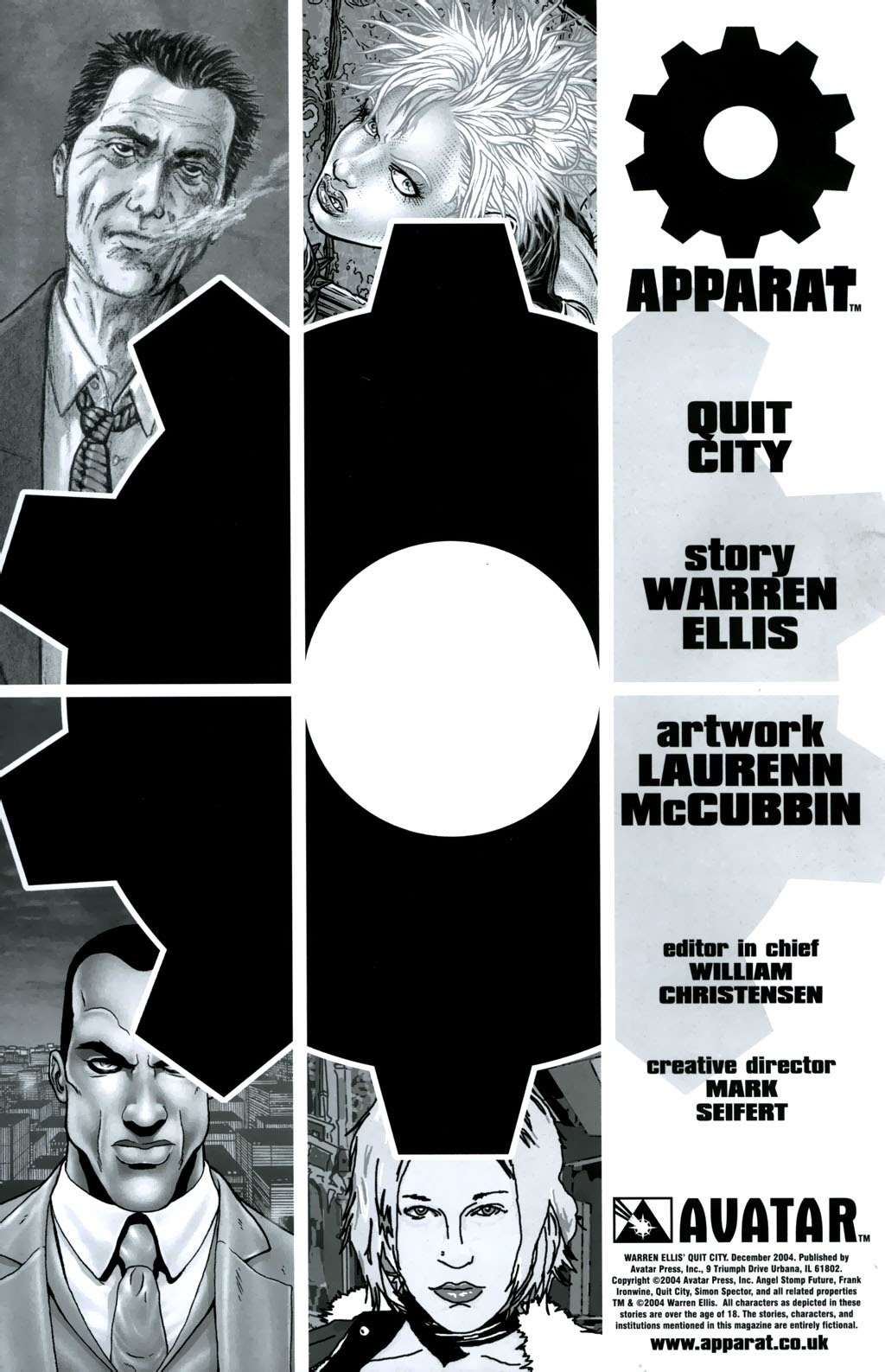 Read online Warren Ellis' Quit City comic -  Issue # Full - 2