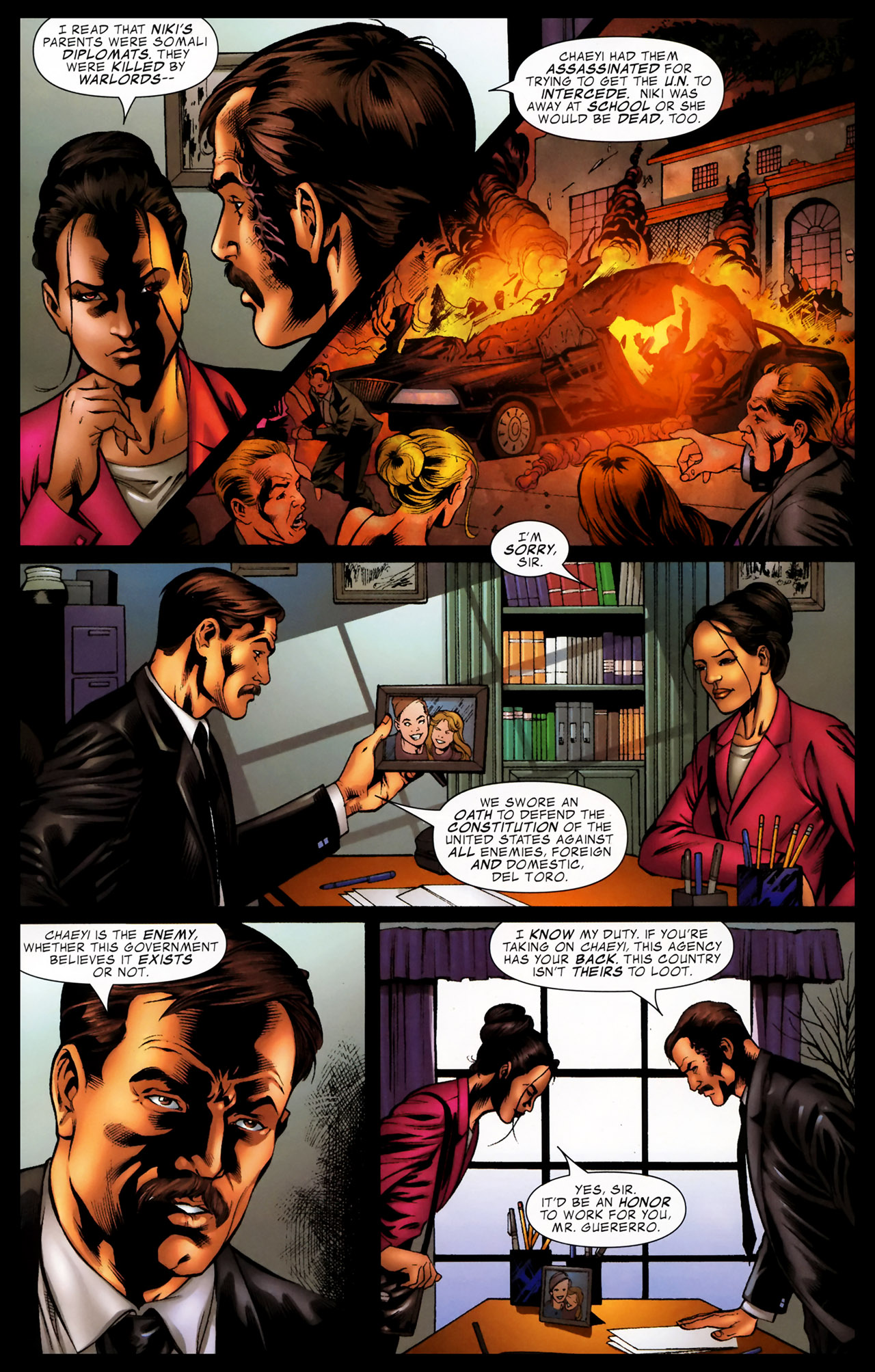 Read online White Tiger comic -  Issue #6 - 9