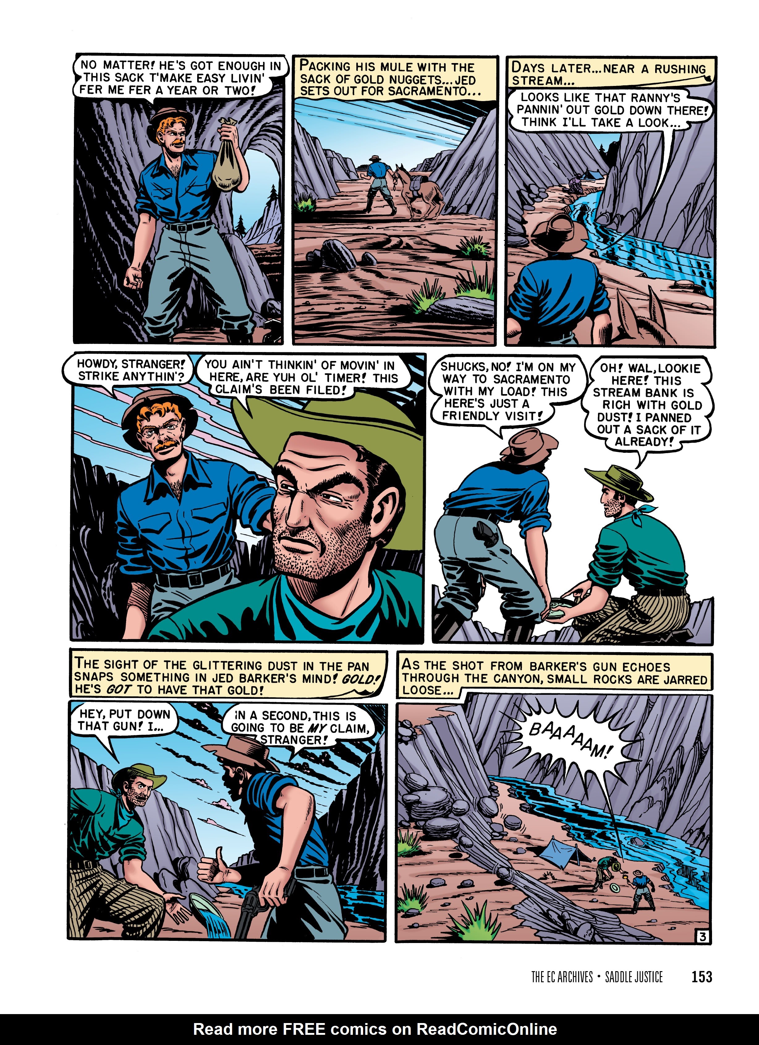 Read online The EC Archives: Saddle Justice comic -  Issue # TPB (Part 2) - 55