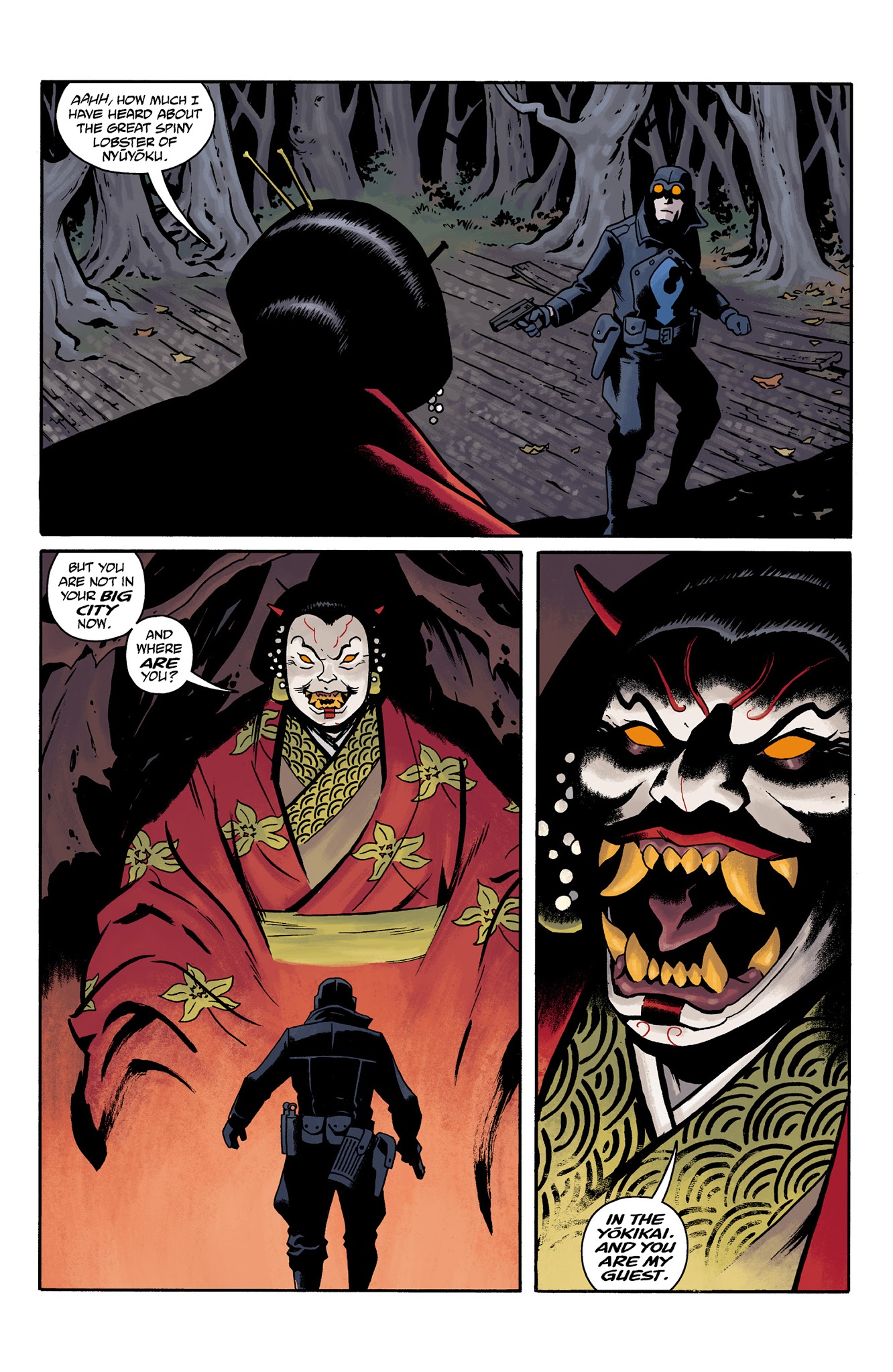 Read online Lobster Johnson: Mangekyō comic -  Issue # Full - 10