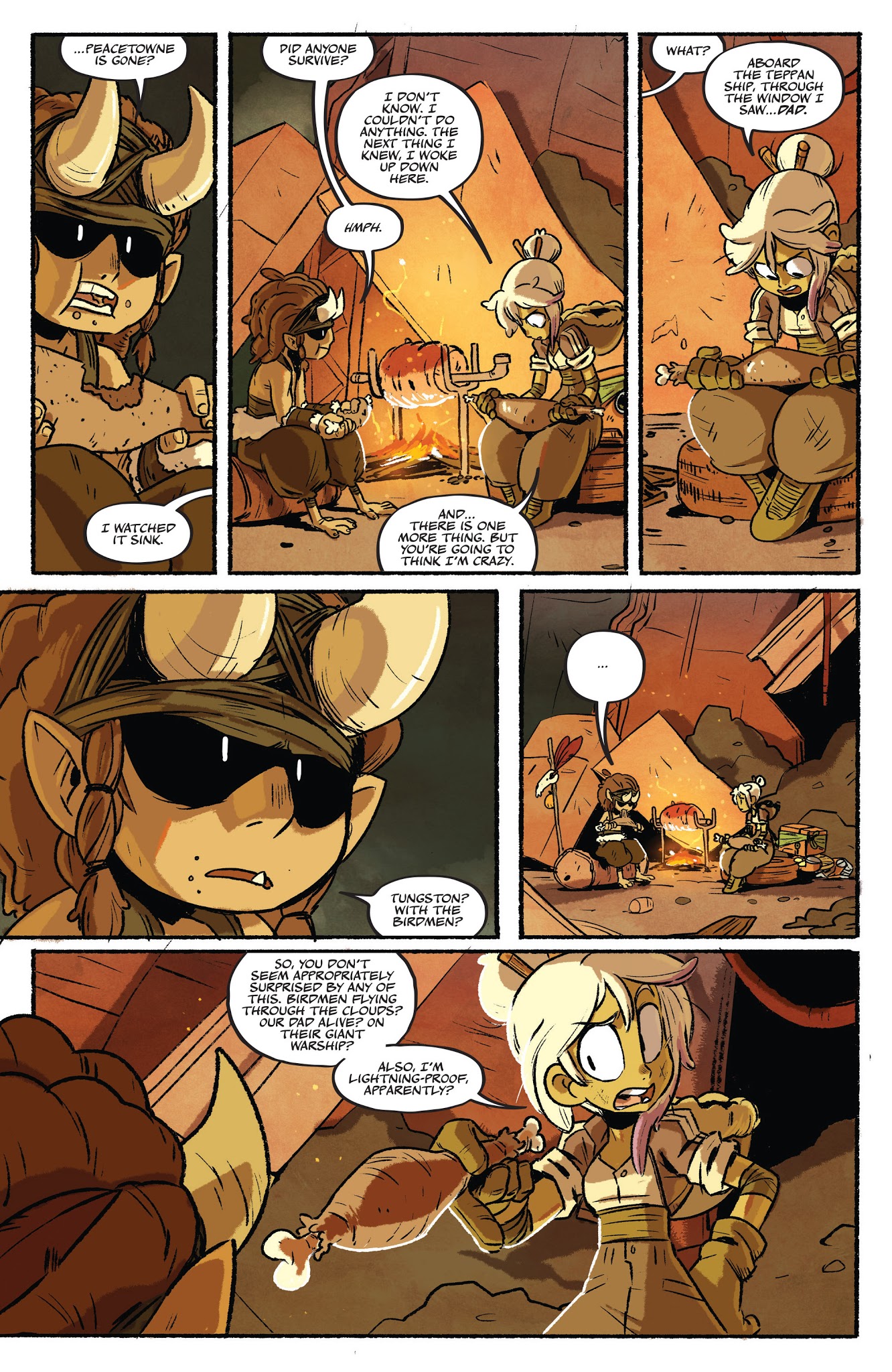 Read online Tyson Hesse's Diesel comic -  Issue #3 - 16