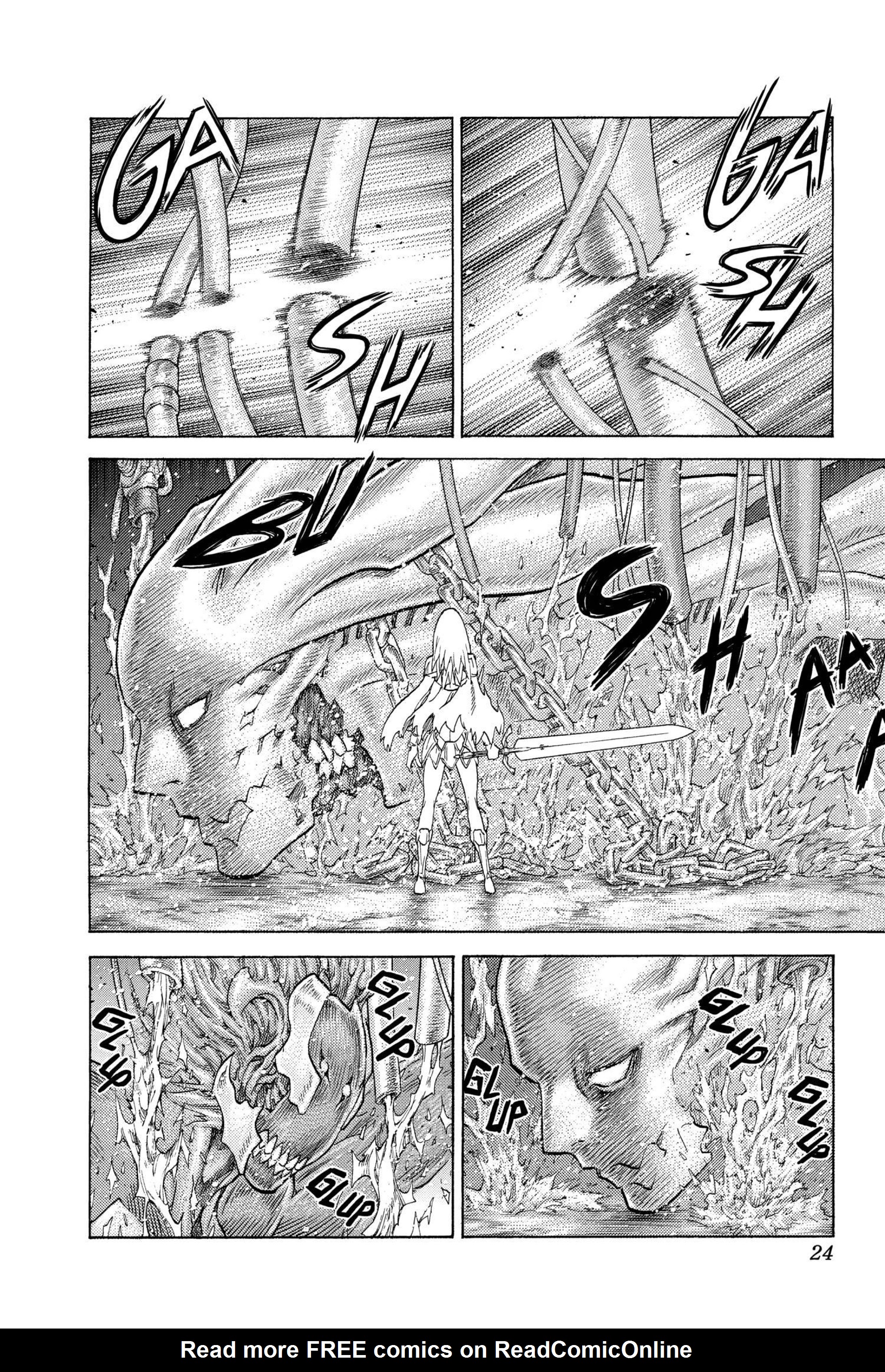 Read online Claymore comic -  Issue #23 - 21