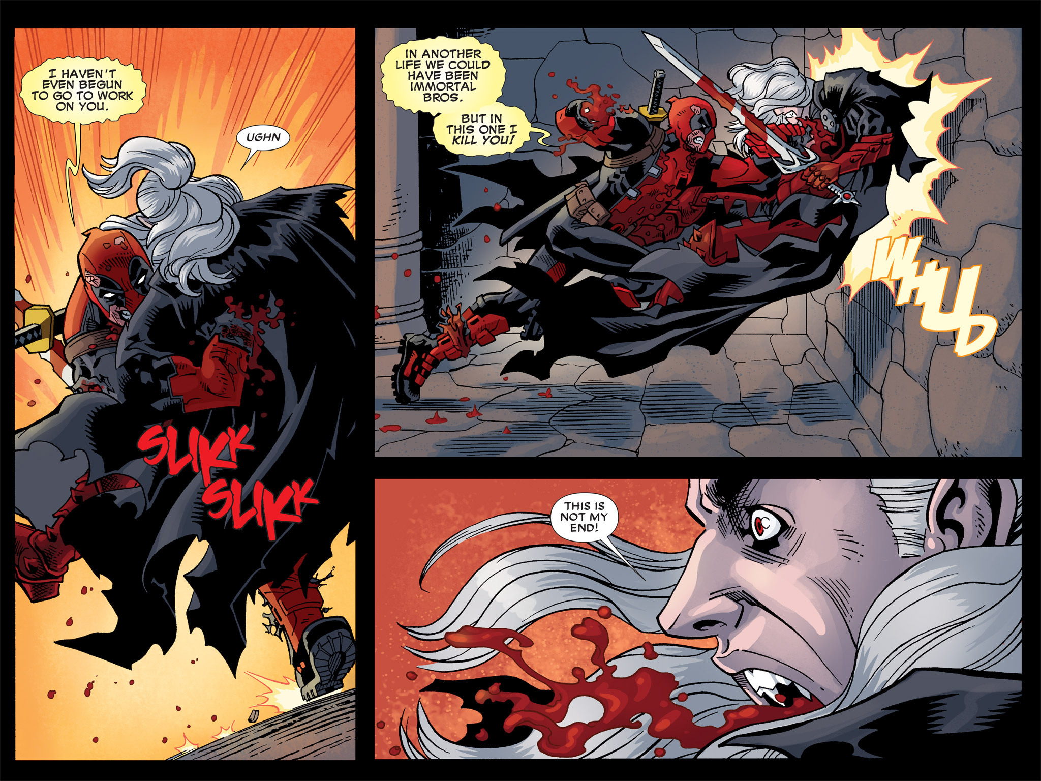 Read online Deadpool: Dracula's Gauntlet comic -  Issue # Part 9 - 45