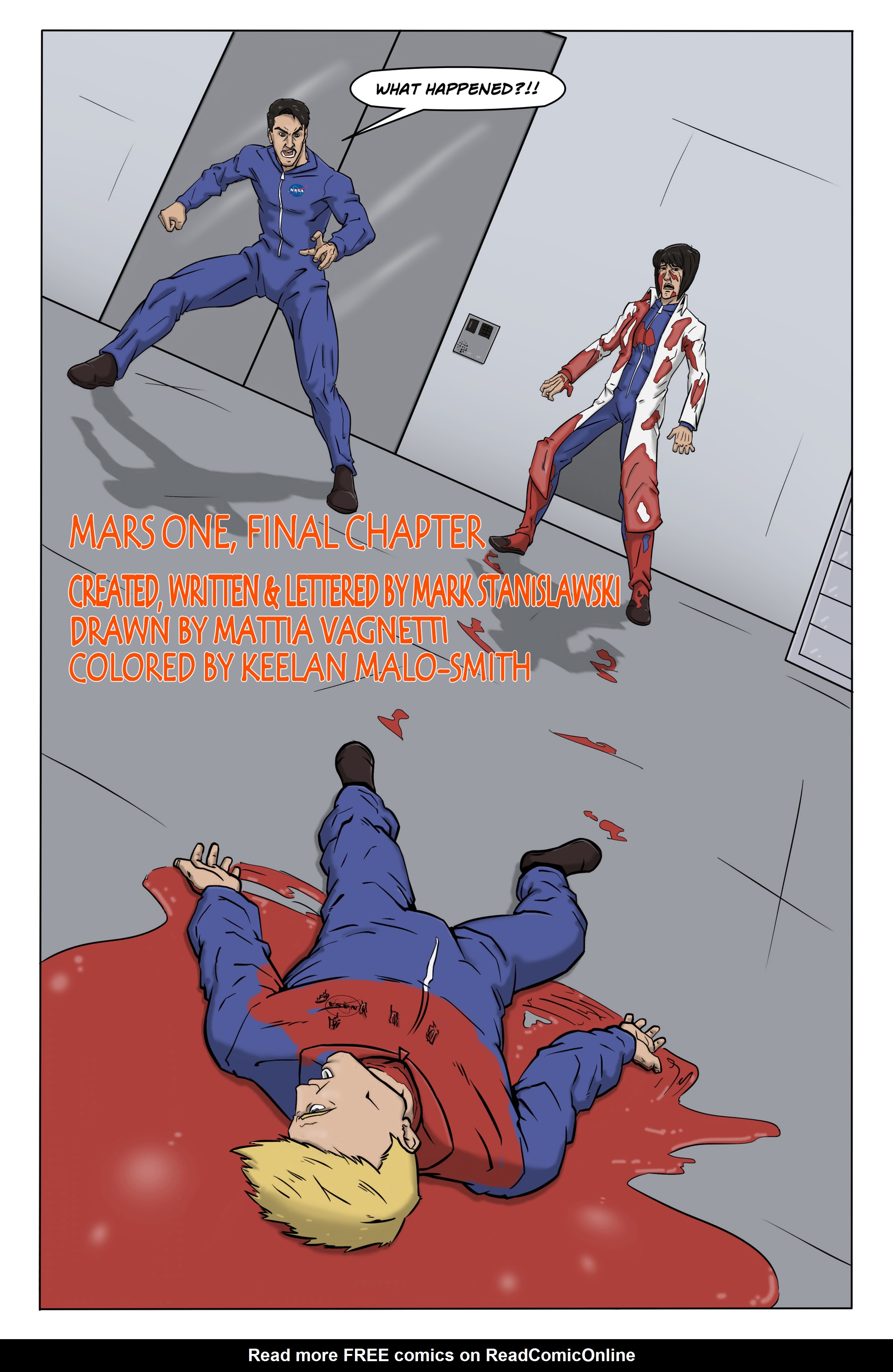 Read online Mars One comic -  Issue #3 - 4