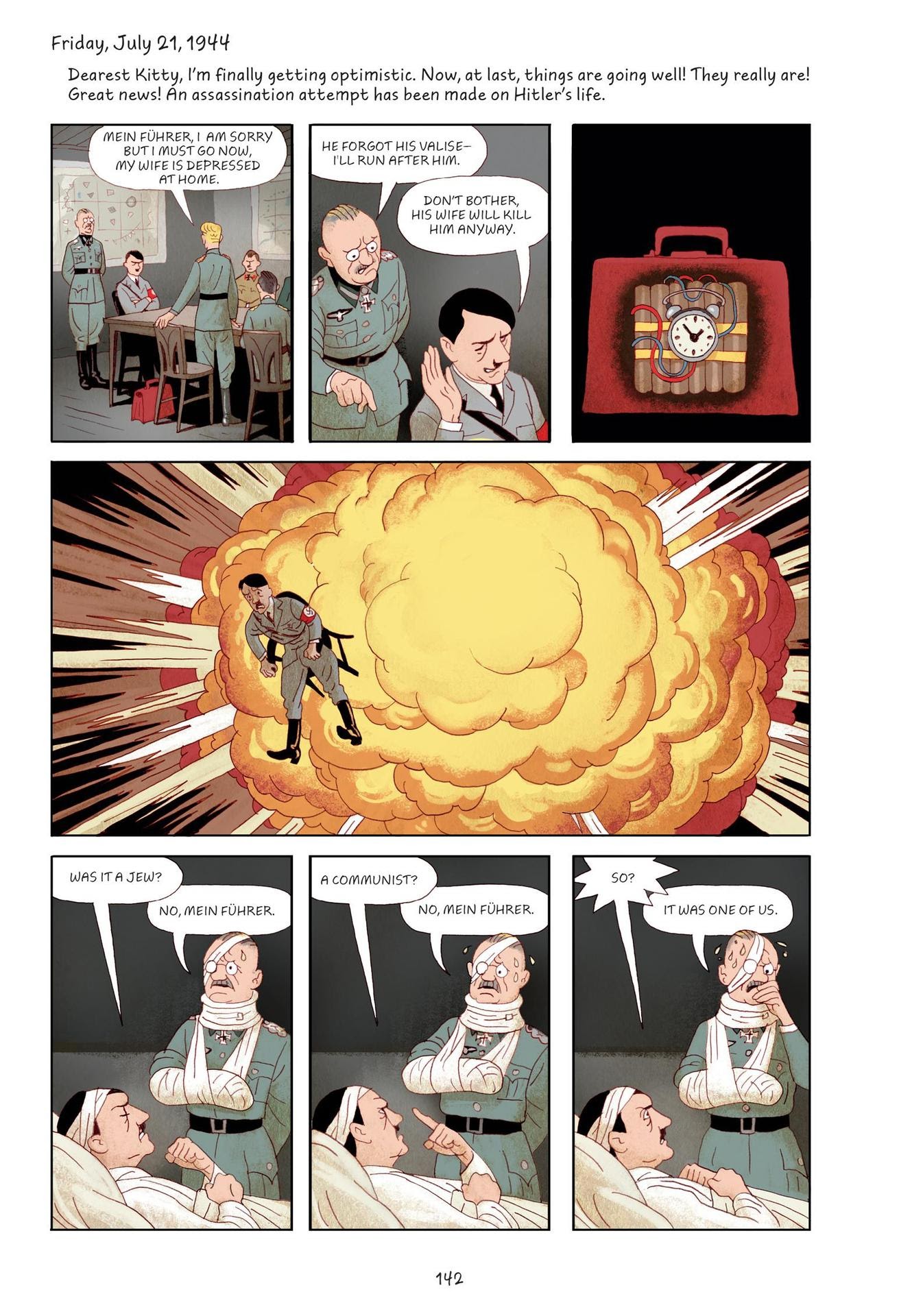 Read online Anne Frank’s Diary: The Graphic Adaptation comic -  Issue # TPB - 138