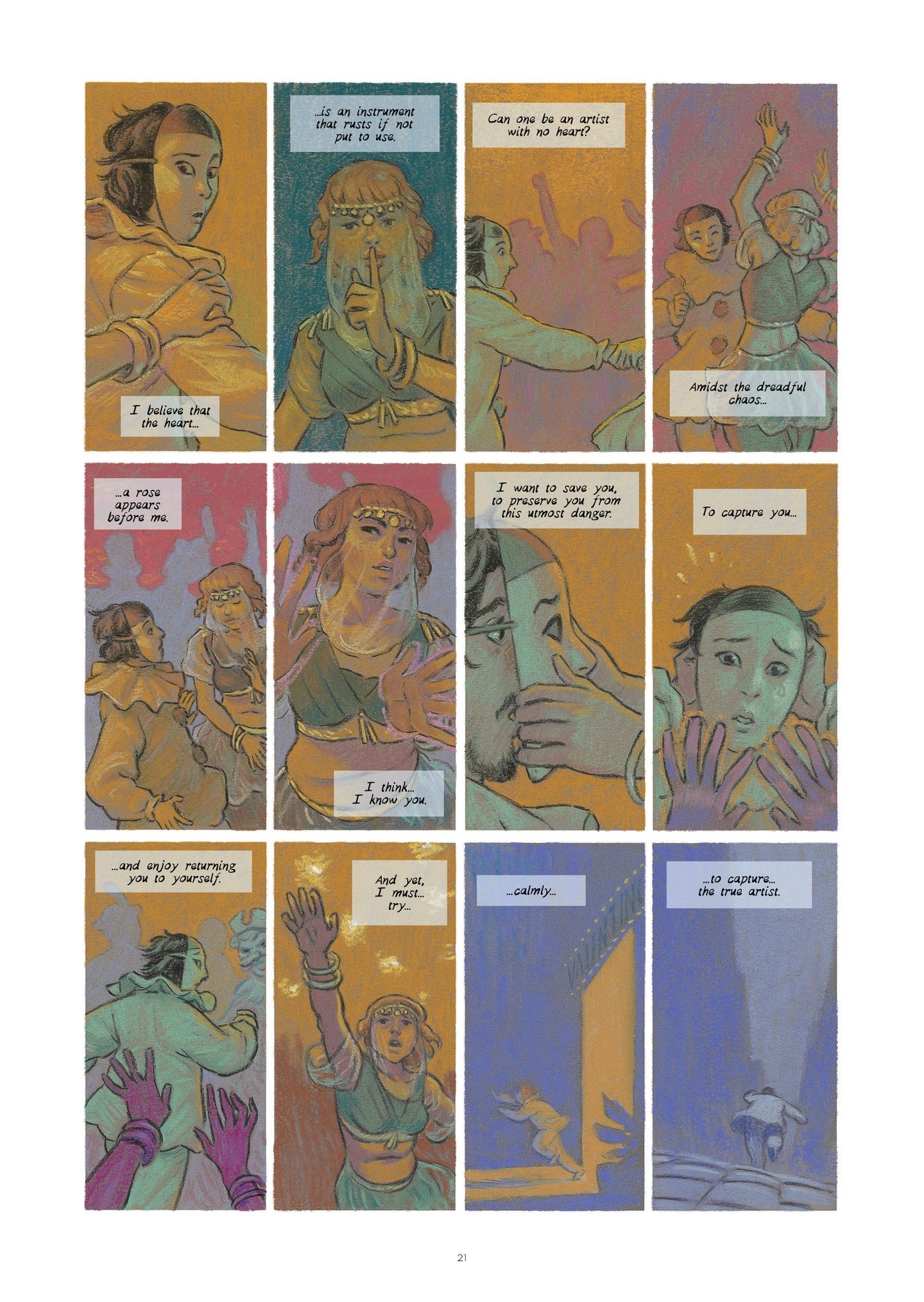 Read online Degas and Cassatt: The Dance of Solitude comic -  Issue # TPB - 21