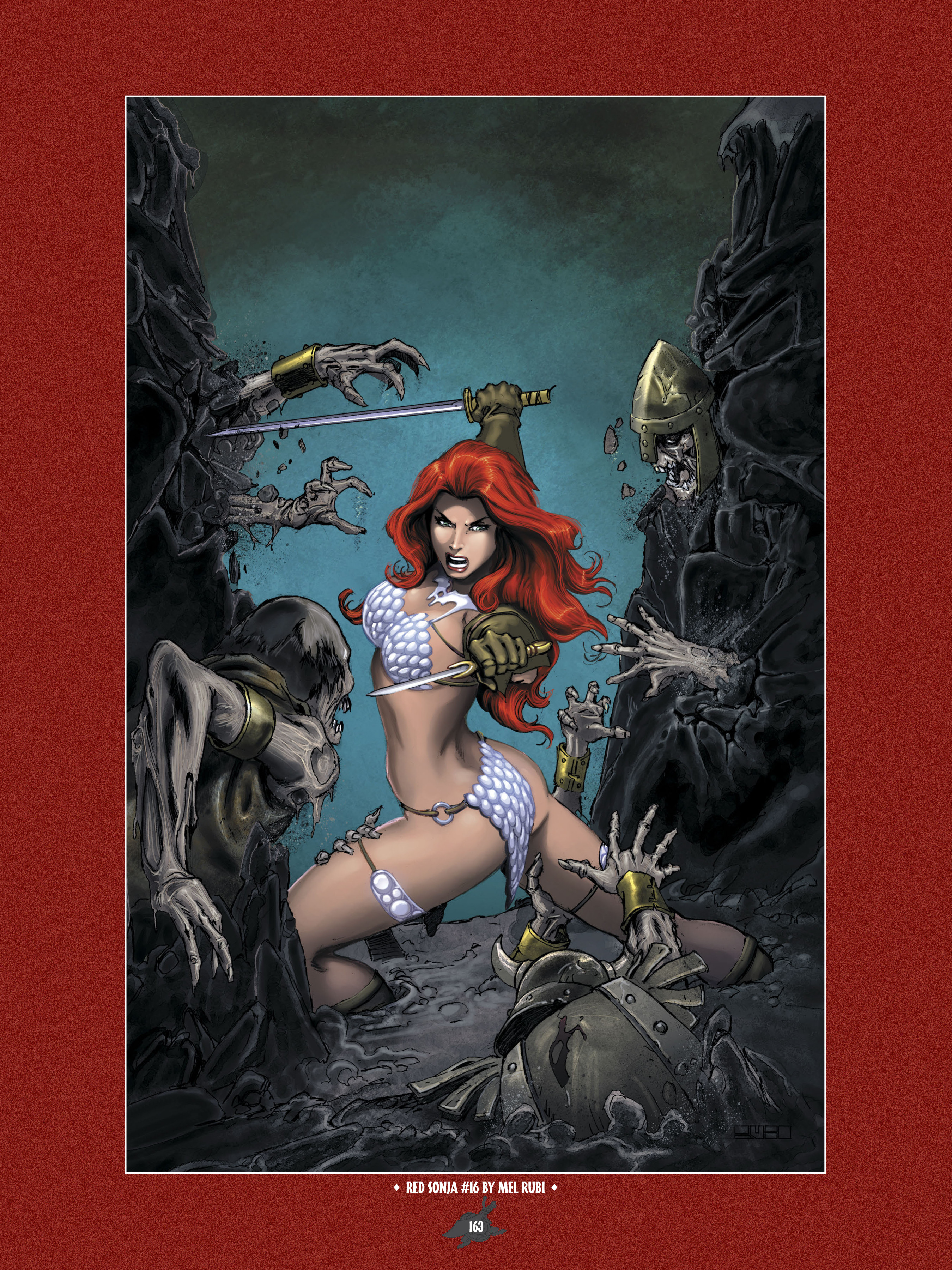Read online The Art of Red Sonja comic -  Issue # TPB 1 (Part 2) - 56