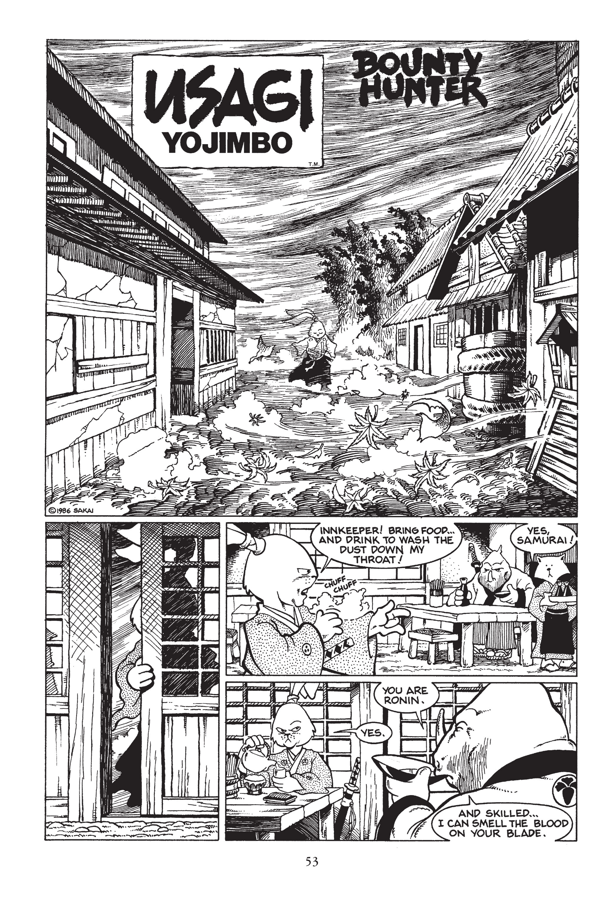 Read online Usagi Yojimbo (1987) comic -  Issue # _TPB 1 - 55
