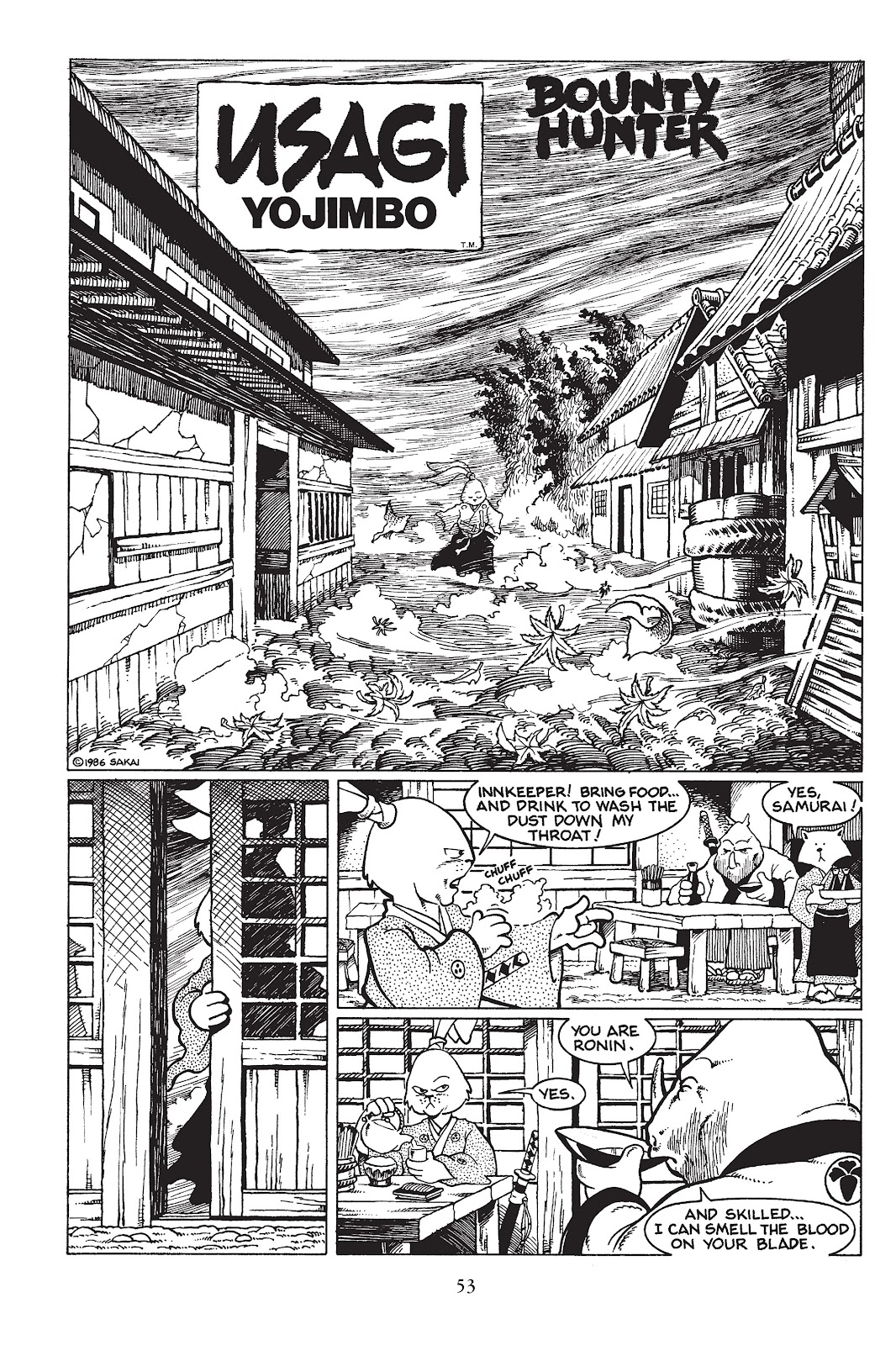 Usagi Yojimbo (1987) issue TPB 1 - Page 55