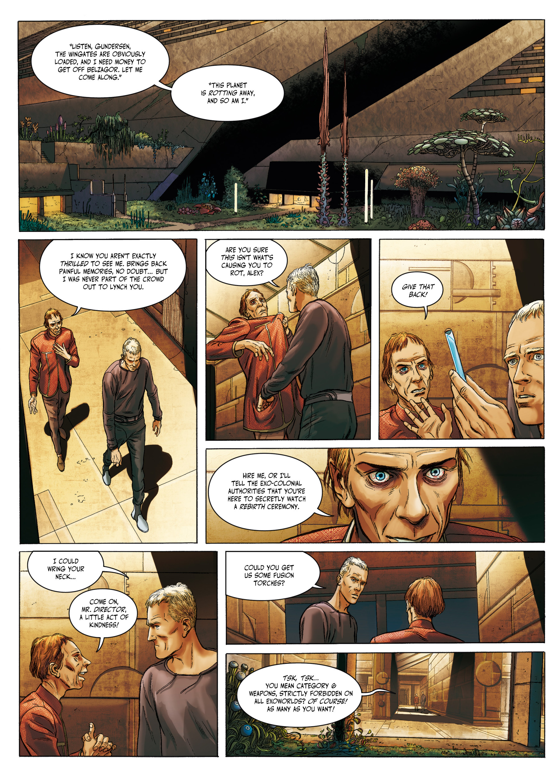 Read online Robert Silverberg's COLONIES comic -  Issue #1 - 24