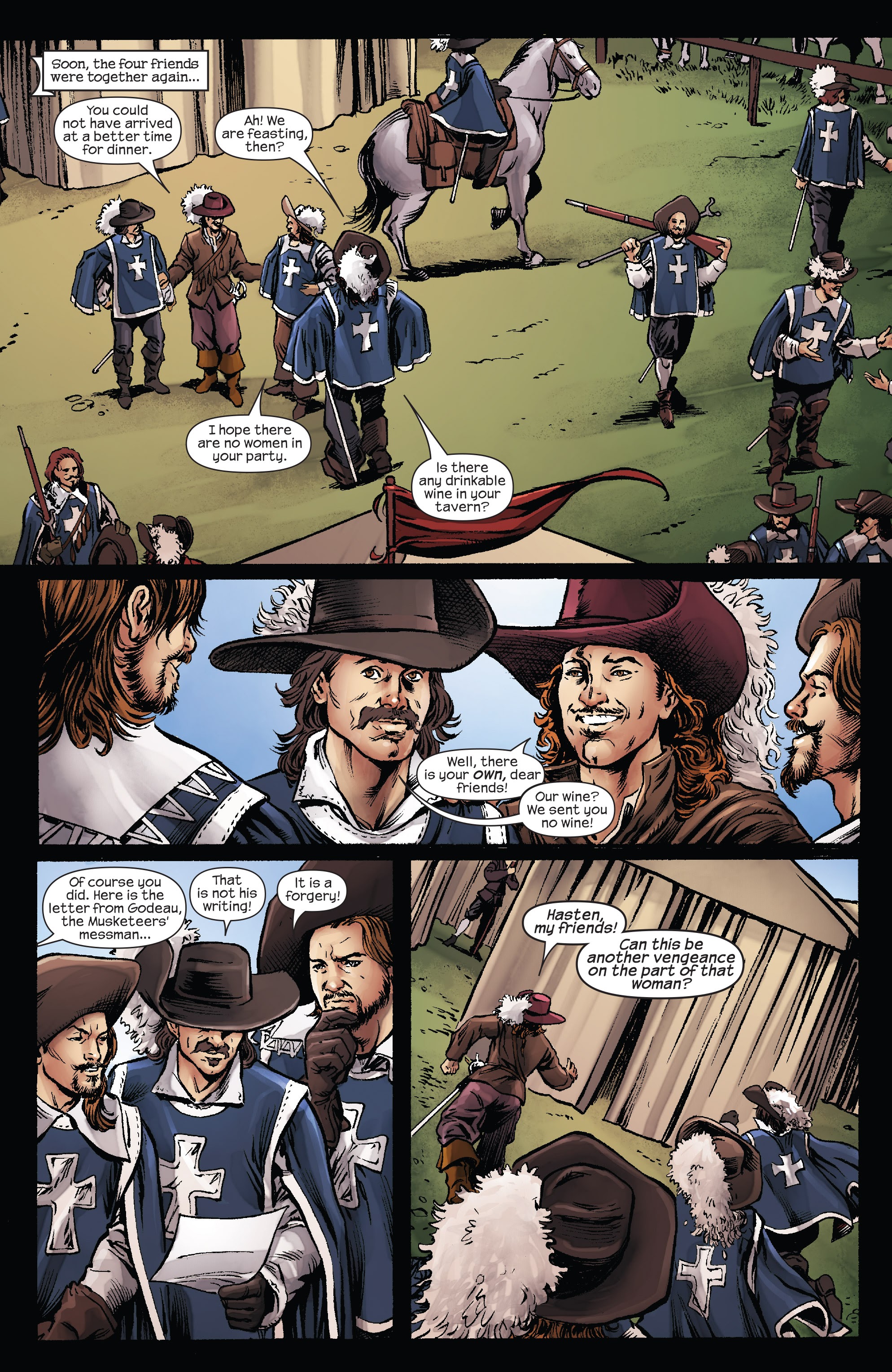 Read online Marvel Illustrated: The Three Musketeers comic -  Issue #4 - 23